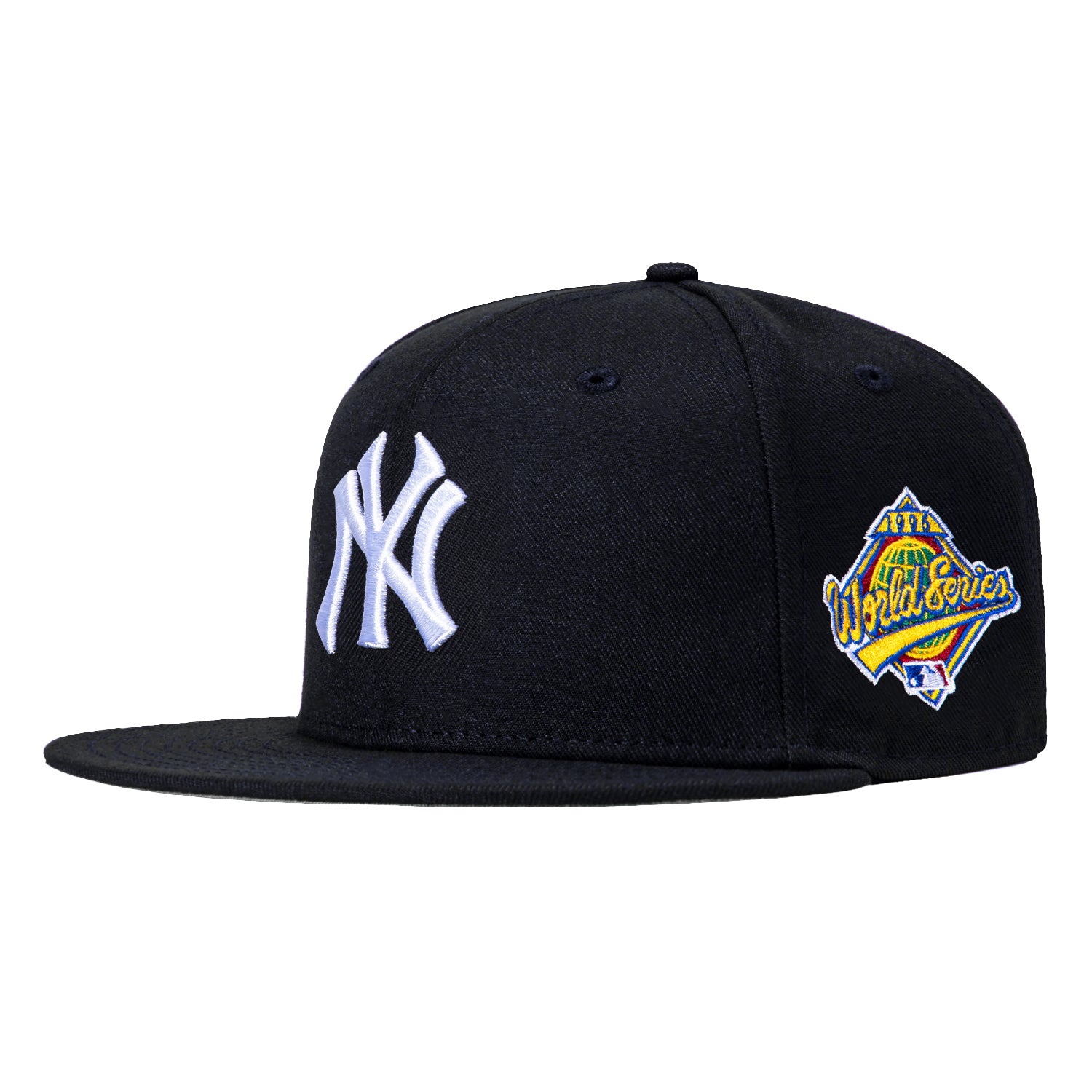 New Era 59Fifty New York Yankees 1996 World Series Patch Snapback Cap - Navy Blue Baseball Hat for Men, Women - Perfect for Games, Fan Gear & Streetwear Fashion