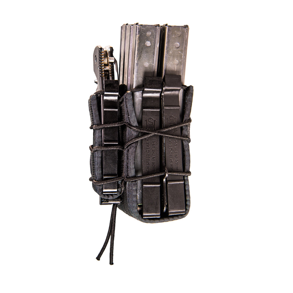 High Speed Gear X2RP TACO Rifle & Pistol Magazine Pouch - Durable USA Made Tactical Gear for Shooting Range & Outdoor Hunting