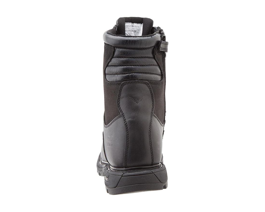 GenFlex2 Series 8 Tactical Jump Zip Boots - Black Military & Work Boots for Outdoor, Hiking, and Tactical Operations