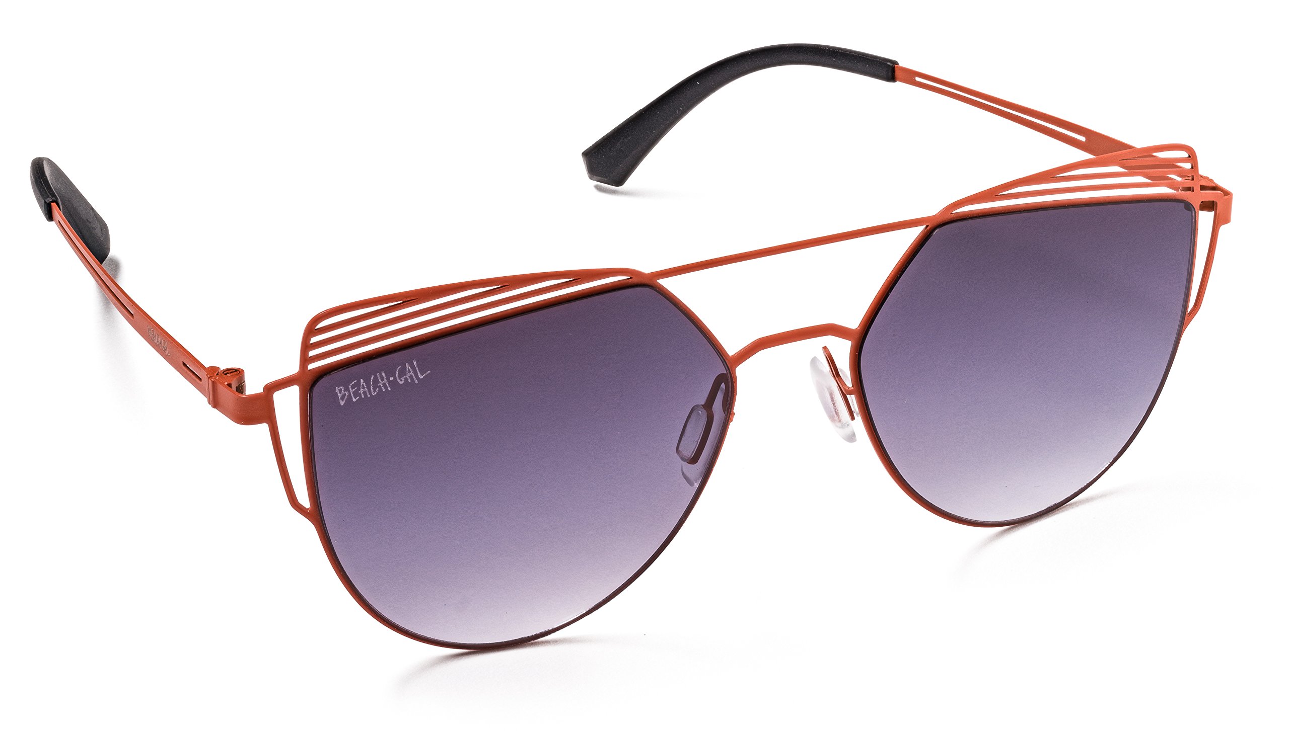 Beach Gal Women's Aviator Sunglasses - Lightweight Sport & Fashion for Outdoor Activities