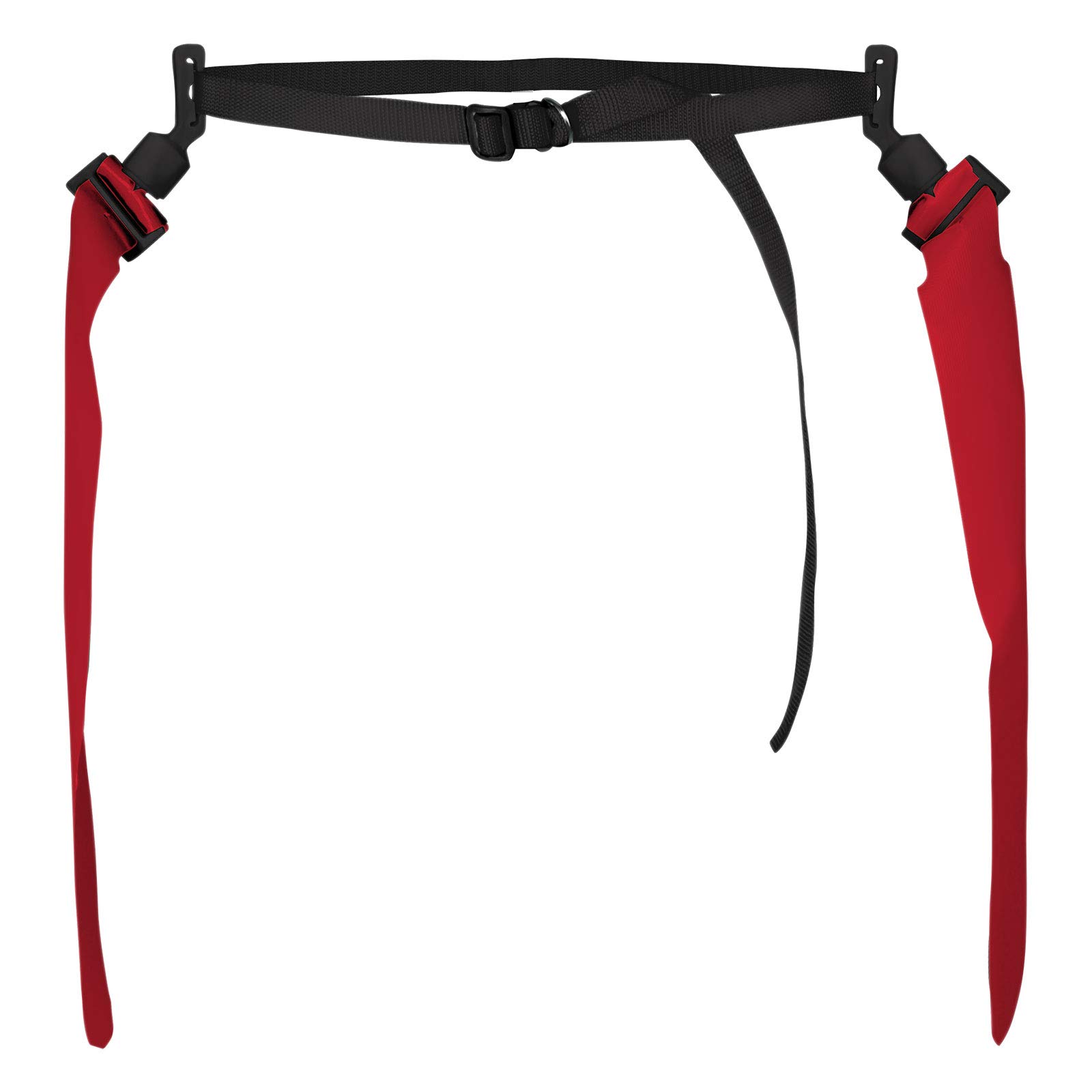 CHAMPRO Unisex Adult Pop Six Quick Down Pop Football Flag Belt - Adjustable Waist Strap for Flag Football Games, Practice & Training - Perfect for Coaches & Players