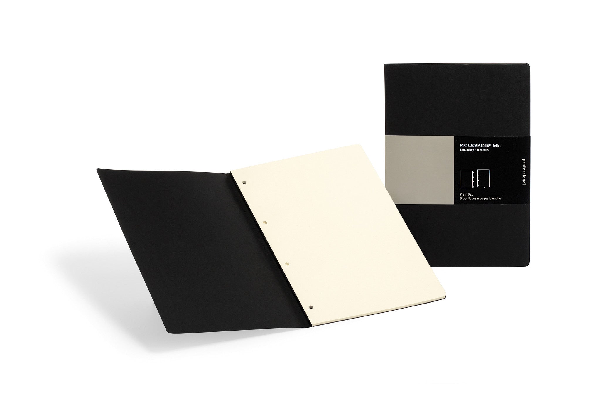 Premium Moleskine Folio Professional Plain A4 Notebook Pad - Ideal for Business Meetings, Sketching & Creative Writing | Acid-Free Paper for Artists & Professionals