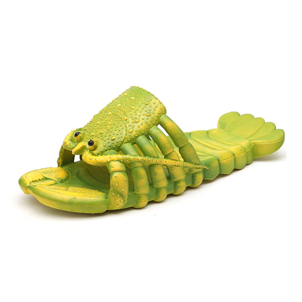 Unisex Lobster Slippers for Men & Women - Comfortable Animal Fish Shaped House Sandals for Indoor/Outdoor Use - Perfect Gift for Beach, Pool, and Home Relaxation