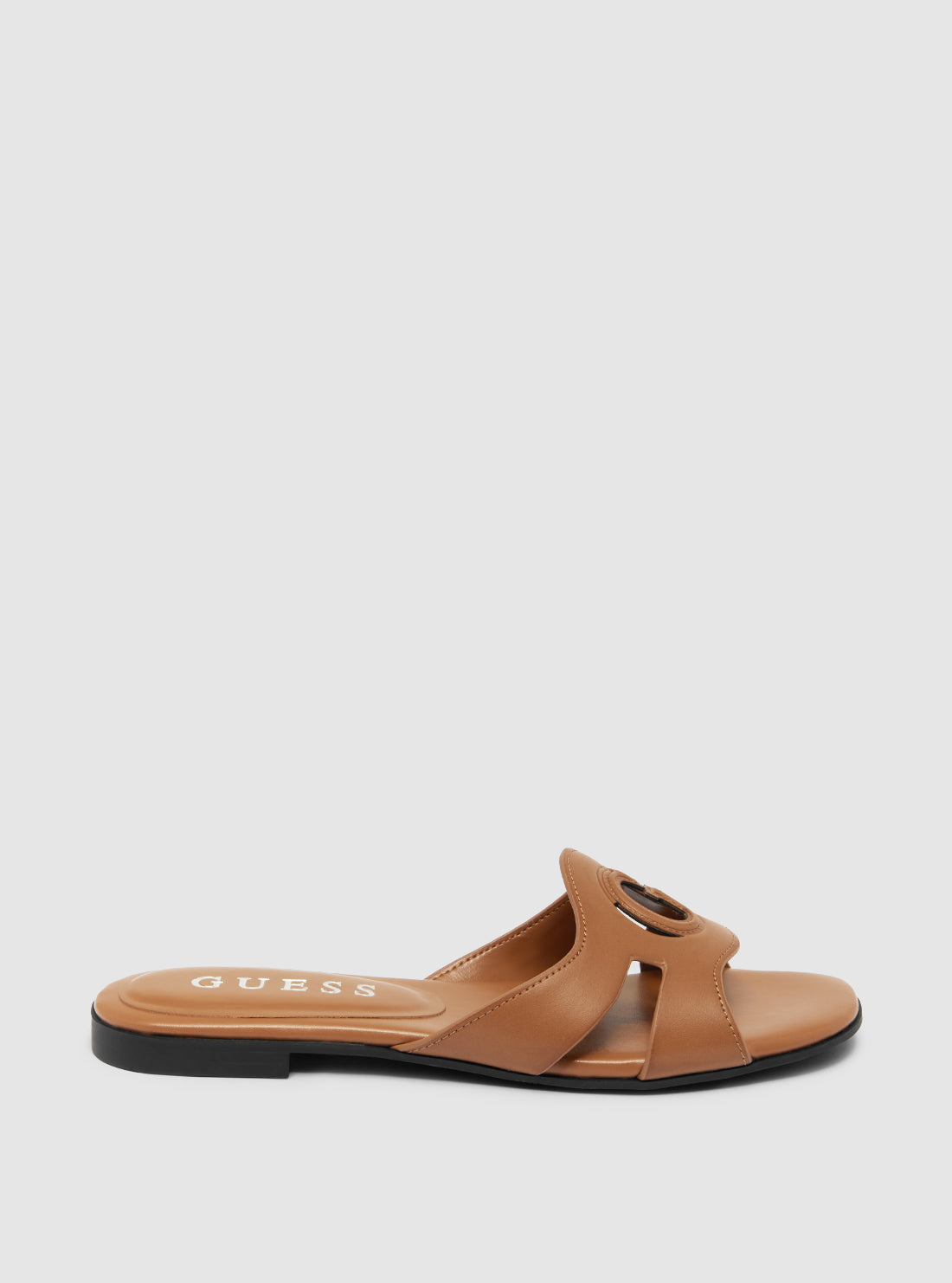 Brown Ciella Slides for Women - Comfortable Summer Sandals with Soft Cushioning - Perfect for Beach, Pool, and Casual Outings