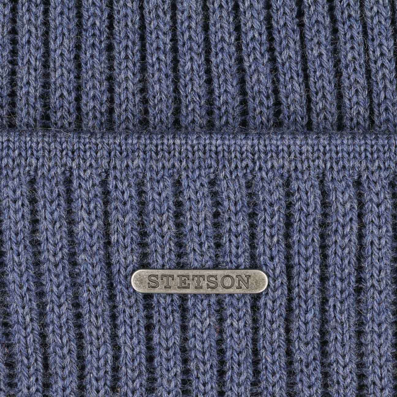 Stetson Parkman Knit Hat for Men - Warm Winter Beanie for Outdoor Activities, Hiking, and Skiing