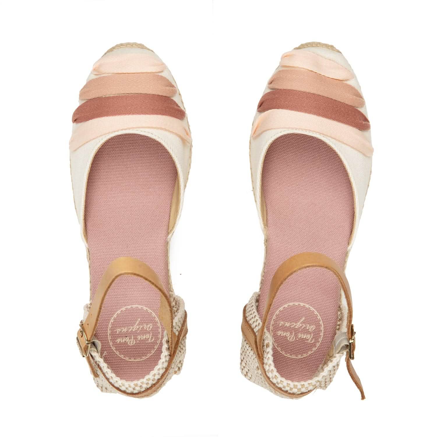 Women's Multicolor Cotton Blend Espadrilles - Comfortable Summer Slip-On Shoes for Beach, Vacation & Casual Wear - Lola CM