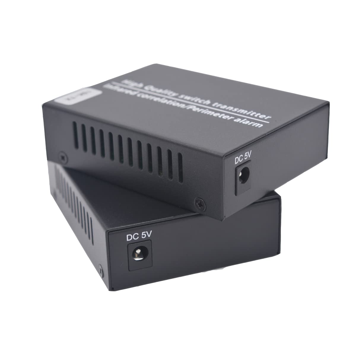 1 Port Bidirectional Dry Contact Closure Extender Over SC Singlemode Fiber Optic Cable (Up to 20km) - for Access Control, Fire Alarm & Security Systems - Ideal for Remote Monitoring in Industrial Facilities and Smart Buildings