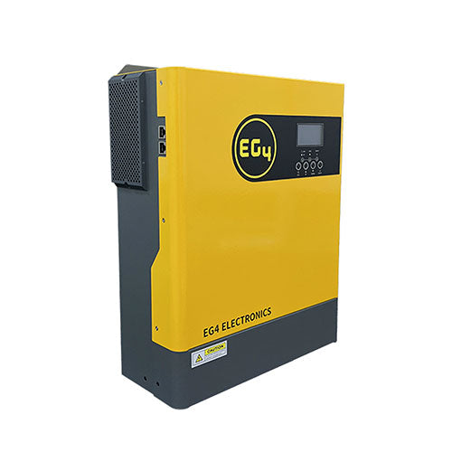 EG4 3kW Off Grid Solar Inverter | 3000W Pure Sine Wave Output | 5000W PV Input | 500VOC | 48V DC for Home Backup Power & RV Solar Systems | Ideal for Off-Grid Living & Emergency Power Supply