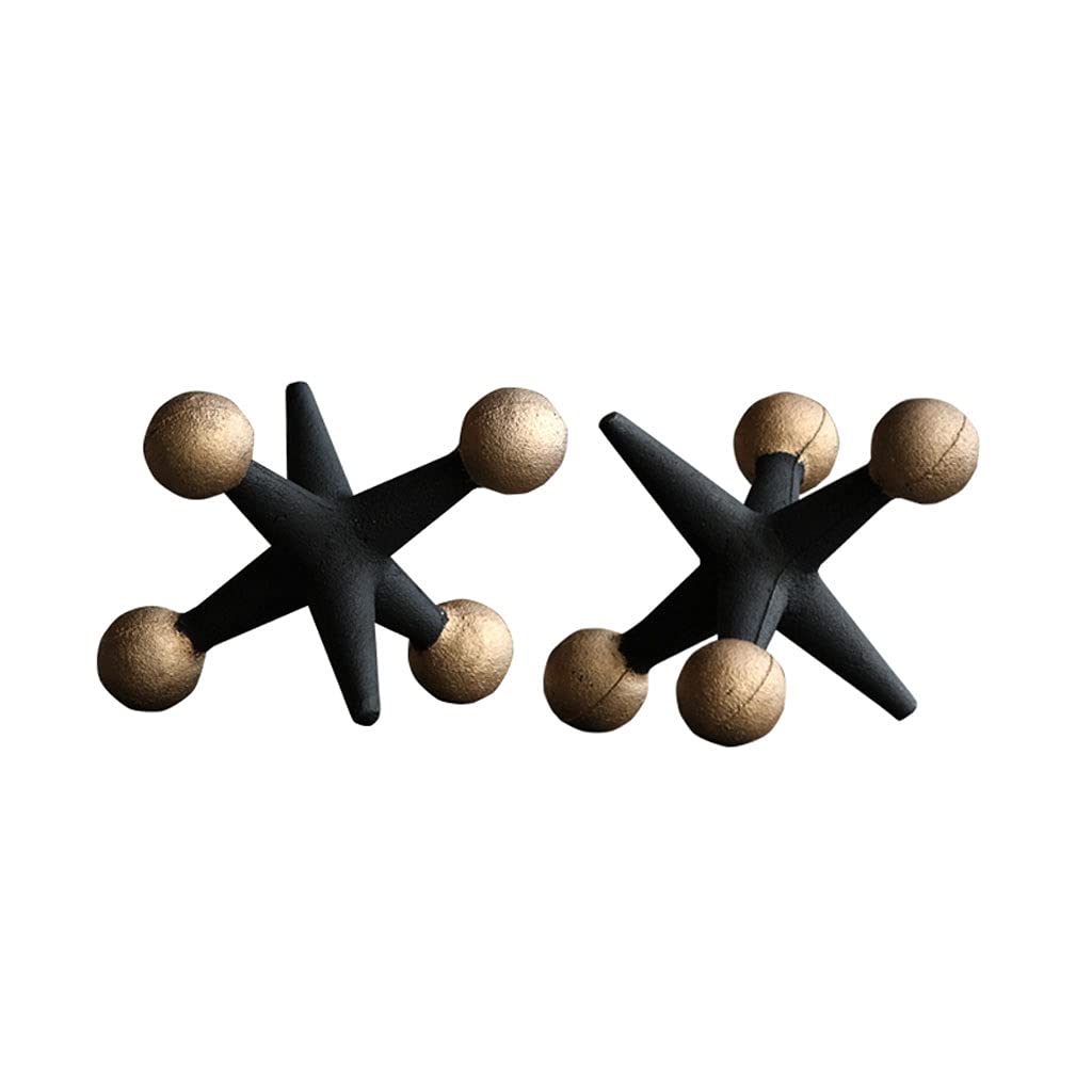 SHIJIE1701AA Nordic Modern Minimalist Desk Statues - Unique Shaped Bookends & Home Decor for Office, Living Room, and Study Desk Accessories