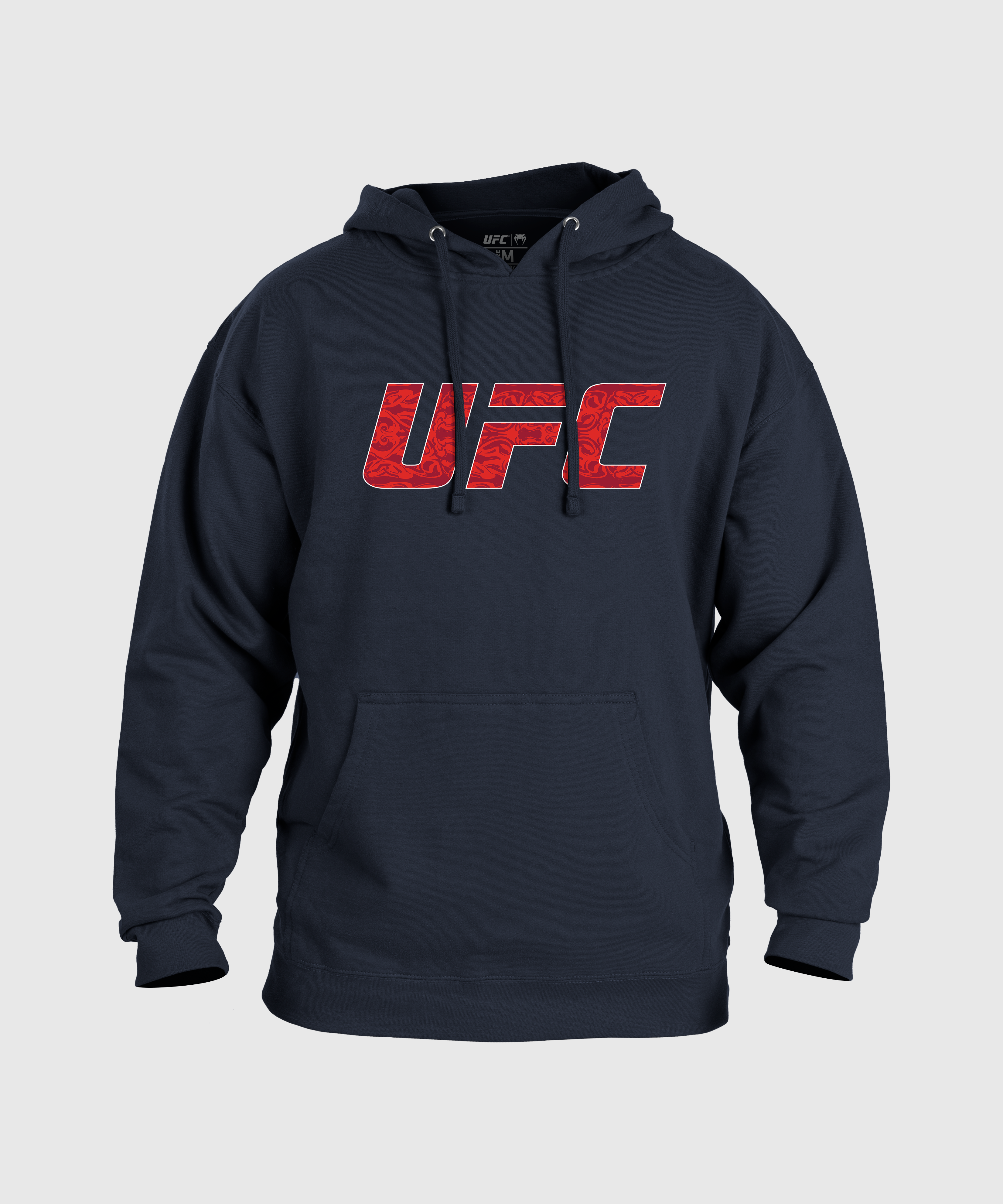Men's UFC Unrivaled by Venum Navy Merab Dvalishvili Hoodie - Lightweight MMA Training Sweatshirt for Fighters & Fans - Perfect for Gym, Cage Side & Streetwear