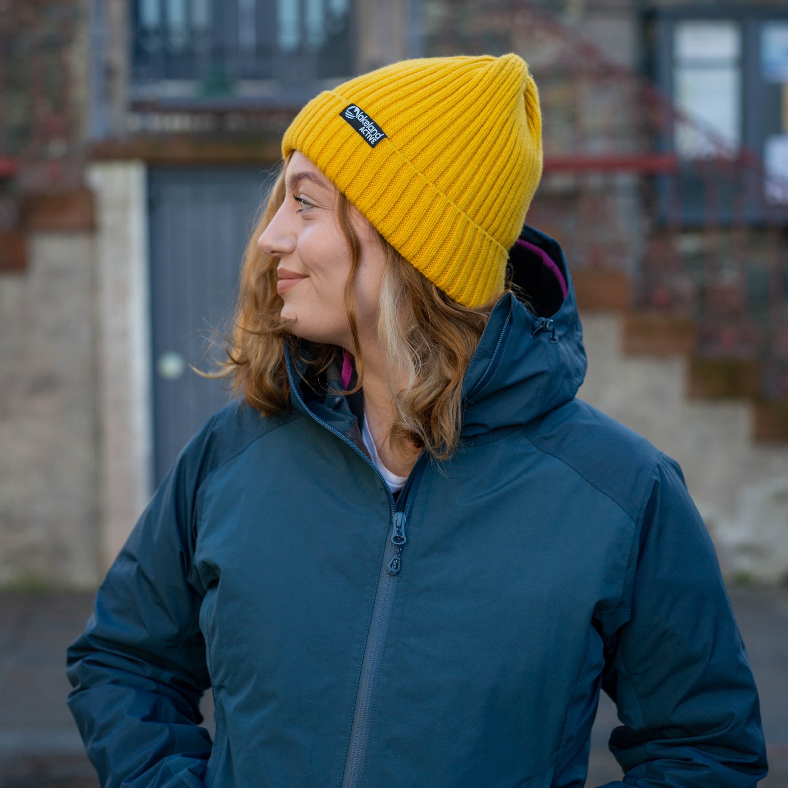 Birkett Ribbed Knit Beanie Hat - Soft Winter Warm Hat for Men & Women - Trendy Pop Tones - Perfect for Skiing, Snowboarding & Outdoor Activities