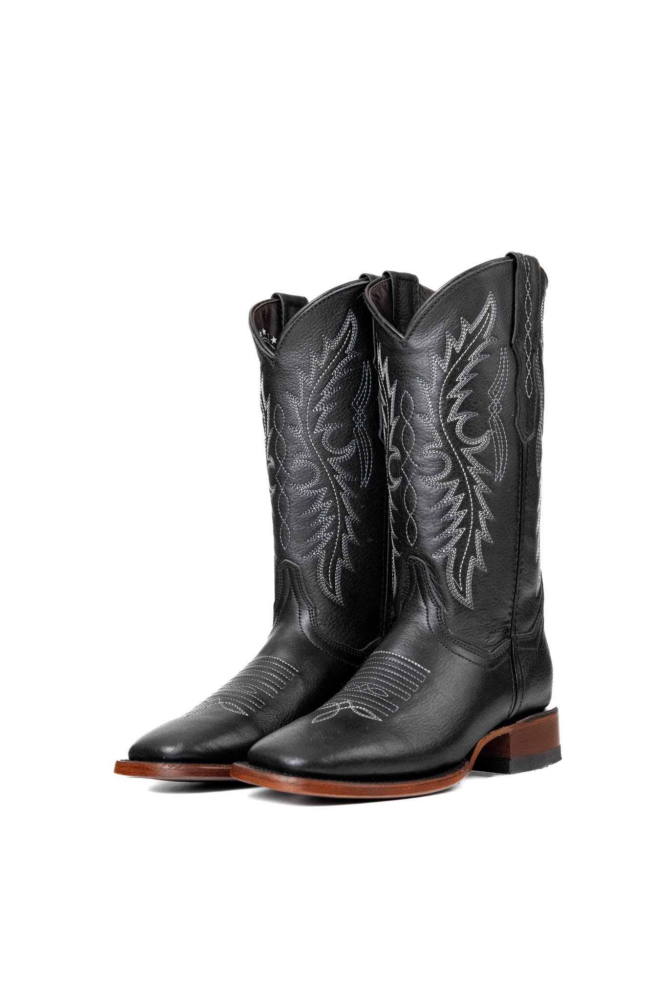 Marybeth Square Toe Cowgirl Boots for Women - Western Style Ankle Boots with Comfortable Leather Upper - Perfect for Rodeo, Country Dancing & Casual Outfits