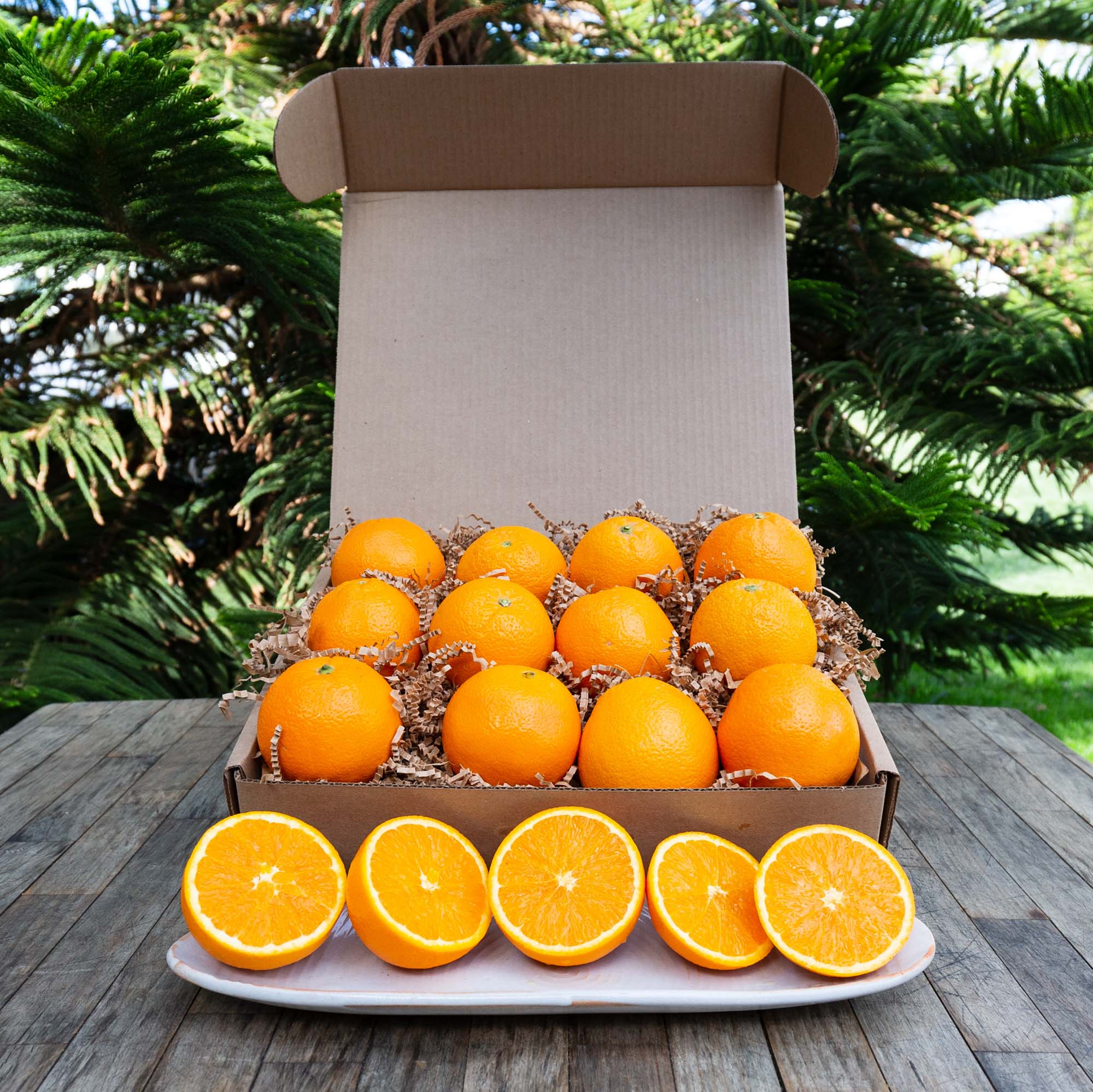 Fresh Organic Lou Lou Navel Oranges - Sweet Juicy Citrus Fruit for Healthy Snacks, Juicing & Gift Baskets