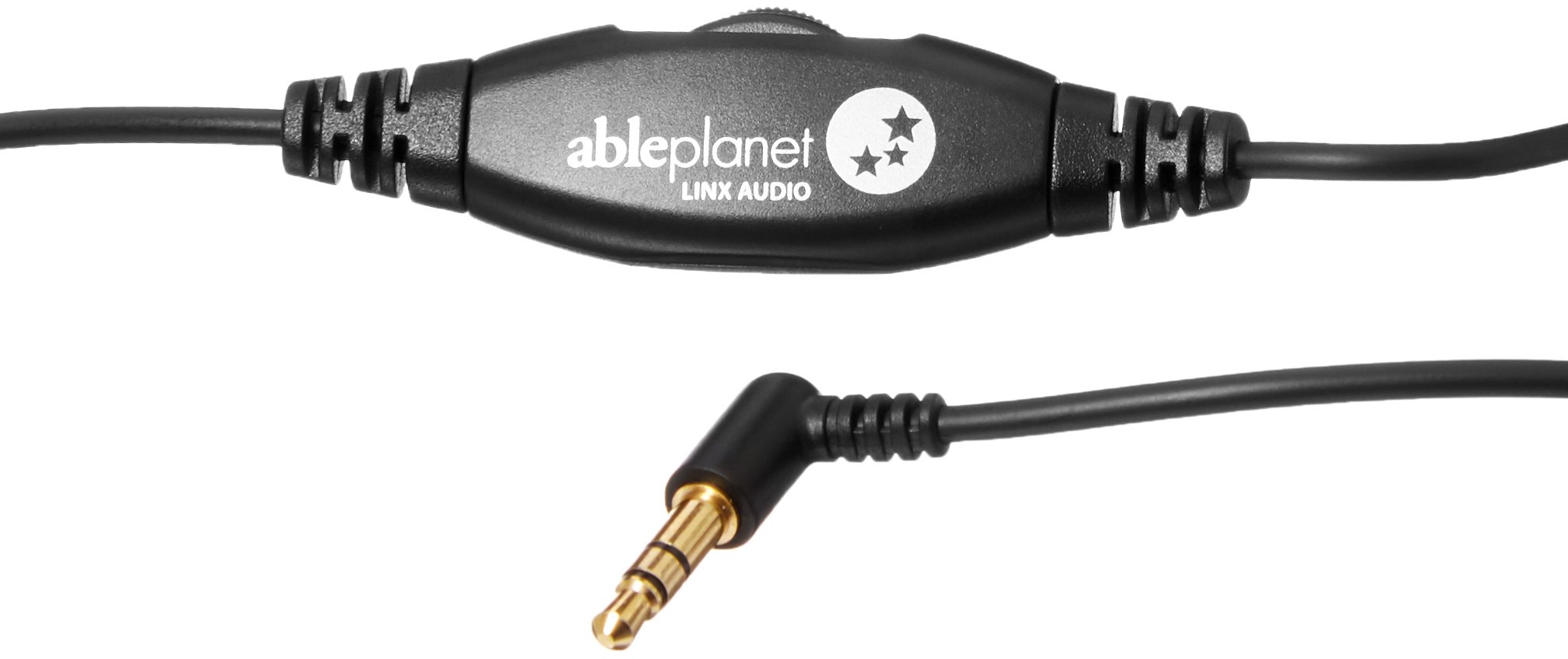 Universal Wired Headset with Noise Cancellation - Black Retail Packaging - Perfect for Office Calls, Gaming & Online Meetings