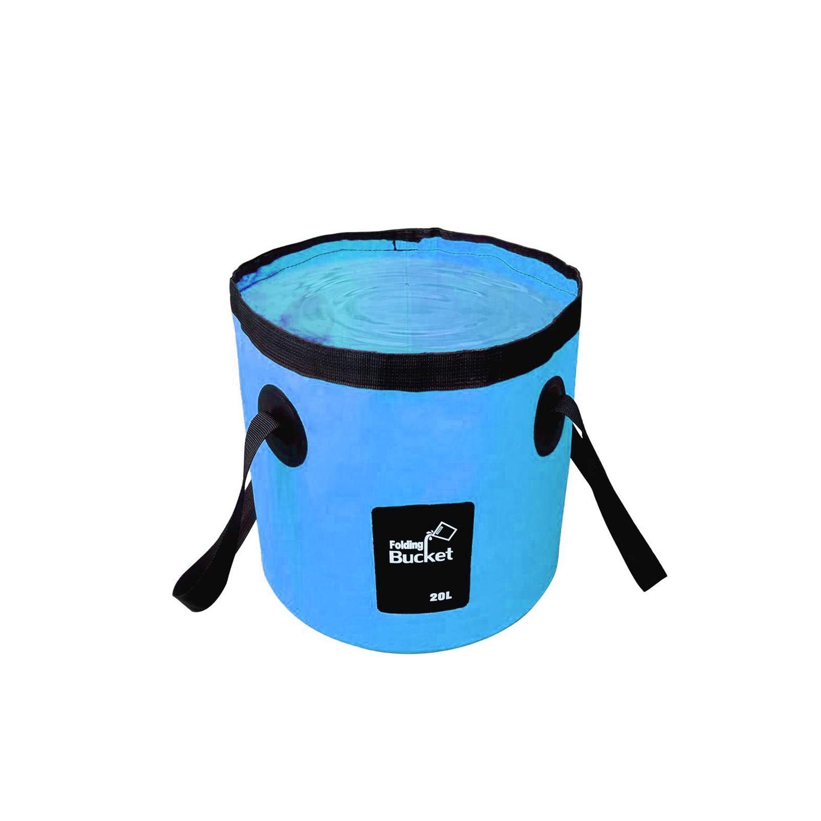 Foldable Multi-Purpose Bucket for Gardening, Hiking, Fishing - Portable & Durable for Outdoor Activities, Camping, and Beach Trips