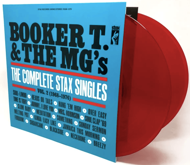 Booker T. & The MG's - The Complete Stax Singles Vol. 2 (1968-1974) [Limited Edition Red Vinyl LP] | Classic Soul & R&B Music Collection | Perfect for Vinyl Collectors & Music Enthusiasts