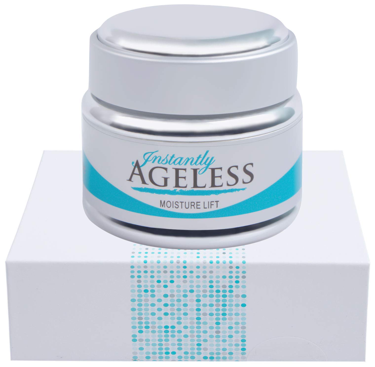 Instantly Ageless - Anti-Aging Facial Treatment Kit with 25 Vials & Moisture Lift Cream (1.7 oz) for Wrinkles & Fine Lines | At-Home Skincare Routine & Special Occasion Prep