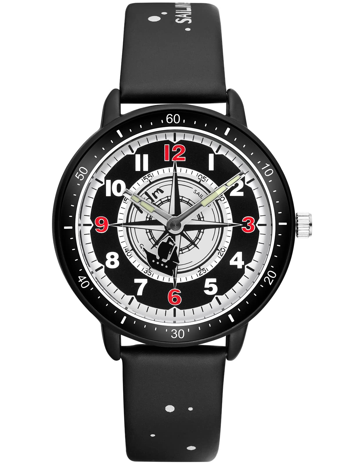 **Waterproof Kids Learning Watch for Girls & Boys - Analog Sports Watch with Time Teaching Feature, Perfect for Birthdays & Gifts | Ideal for School, Sports & Outdoor Activities**