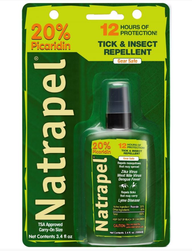 12 Hour Pump (3.4oz) 20% Picaridin Insect Repellent Spray - Long Lasting Mosquito & Tick Protection for Outdoor Activities, Hiking, Camping & Travel