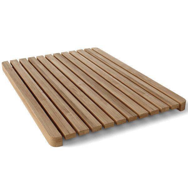 Non-Slip Rectangular Small Bathroom Shower Mat - Water Absorbent & Quick Dry Bath Mat for Bathroom Floor, Tub & Shower - Perfect for Bathrooms, Laundry Rooms & Poolside Use