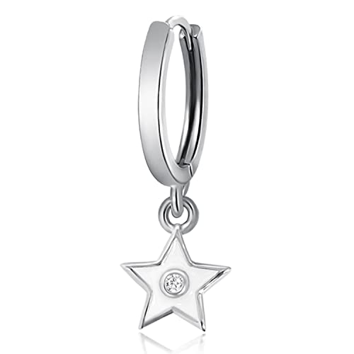 D-Single Earring-Silver
