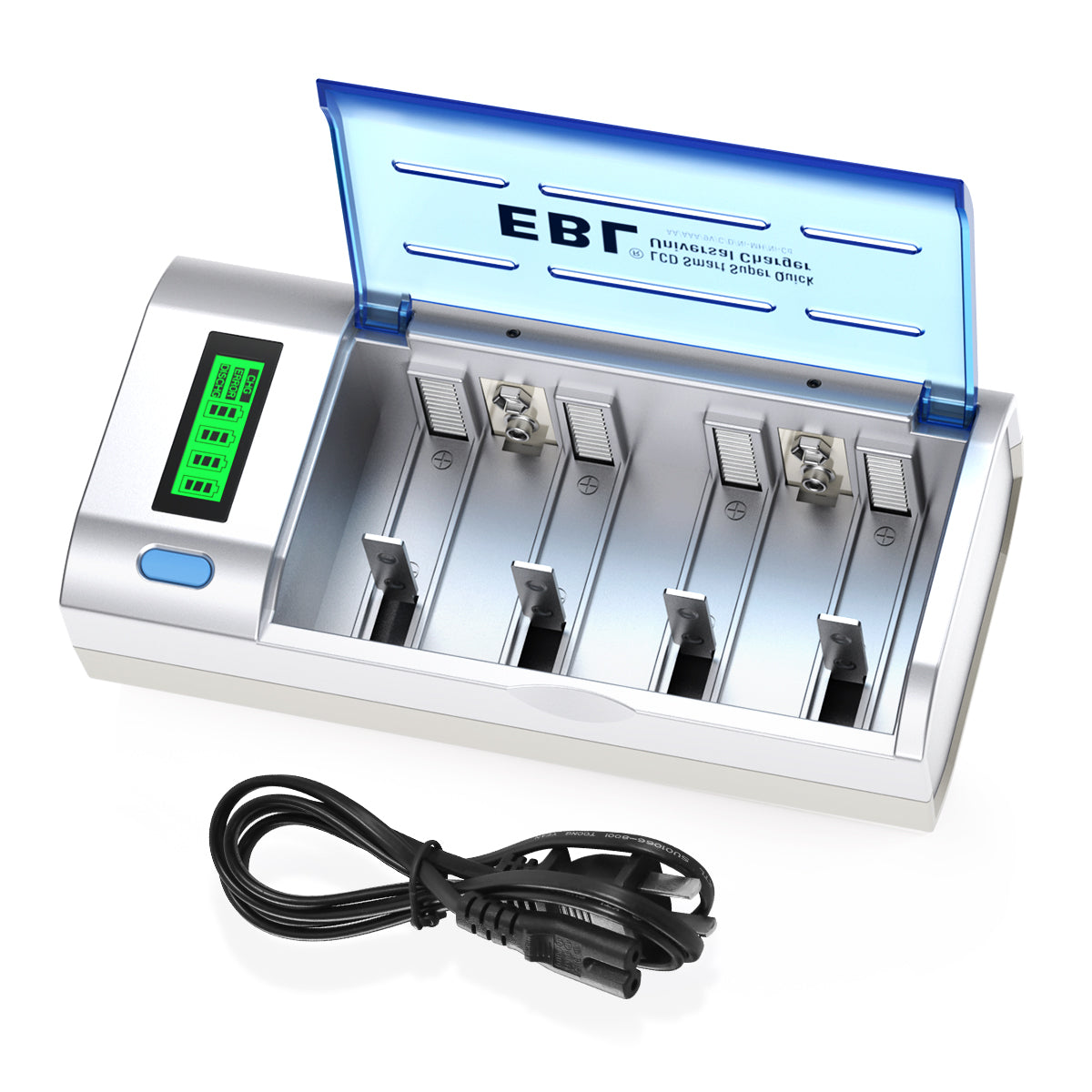 AC Power Cord Replacement for 808 808U 906 908 999 Battery Chargers - Universal Charging Cable for Home & Office Use