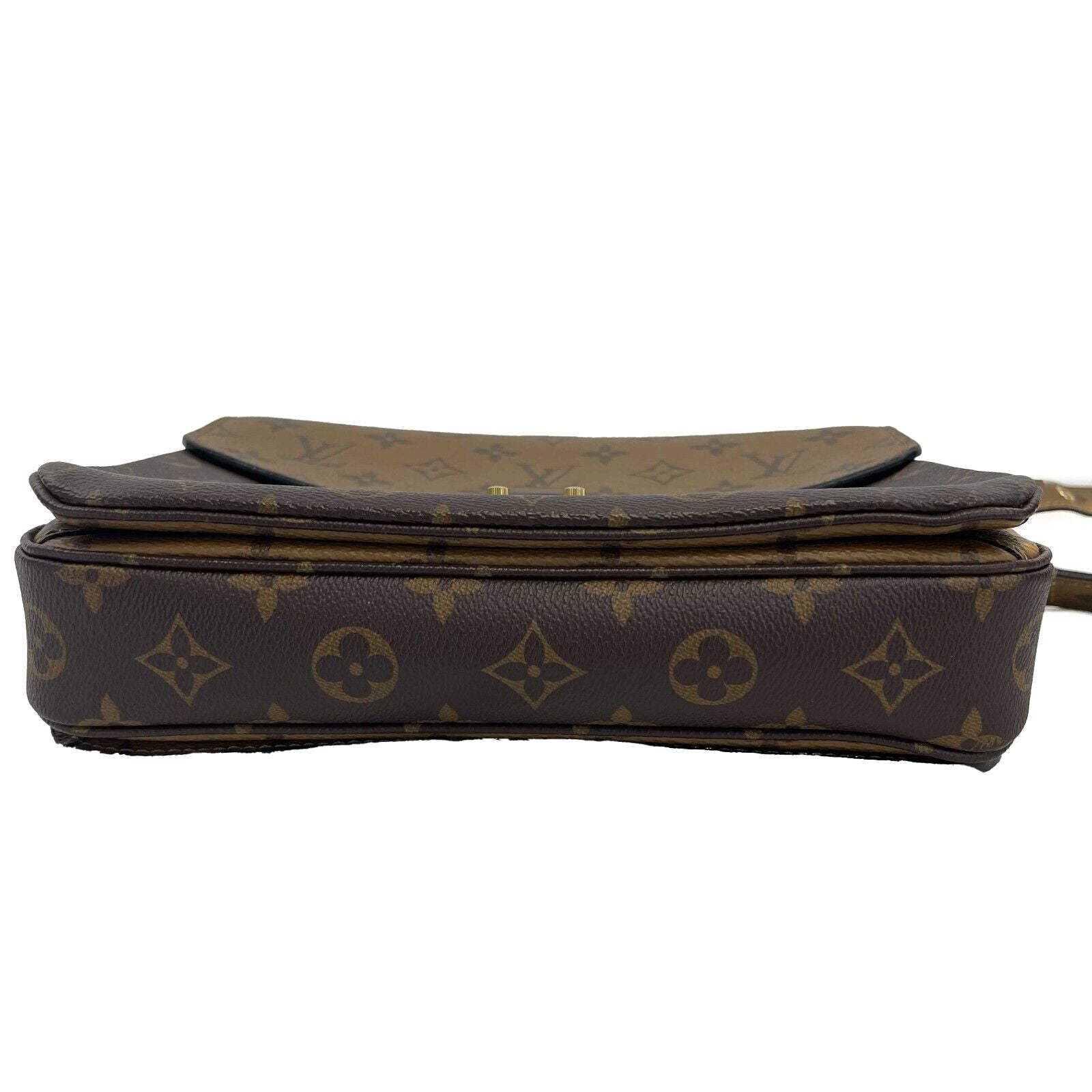 Louis Vuitton Monogram Reverse Pochette Metis Crossbody Bag 2019 Brown - Luxury Designer Handbag for Women, Perfect for Work, Travel & Everyday Use