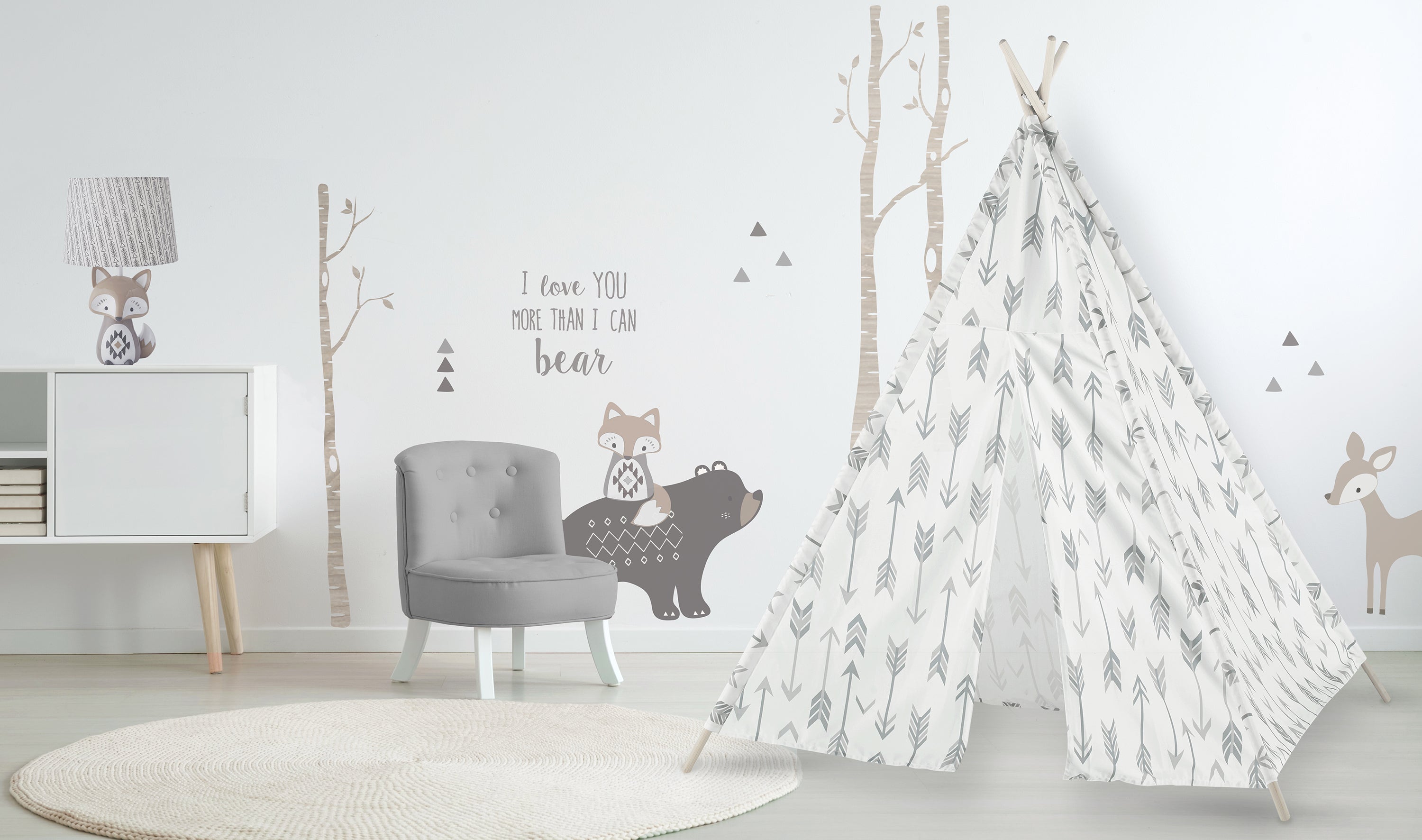 Bailey Wall Decals - Premium Removable Vinyl Stickers for Home & Nursery Decor - Perfect for Bedroom, Kids Room, and Office Wall Art