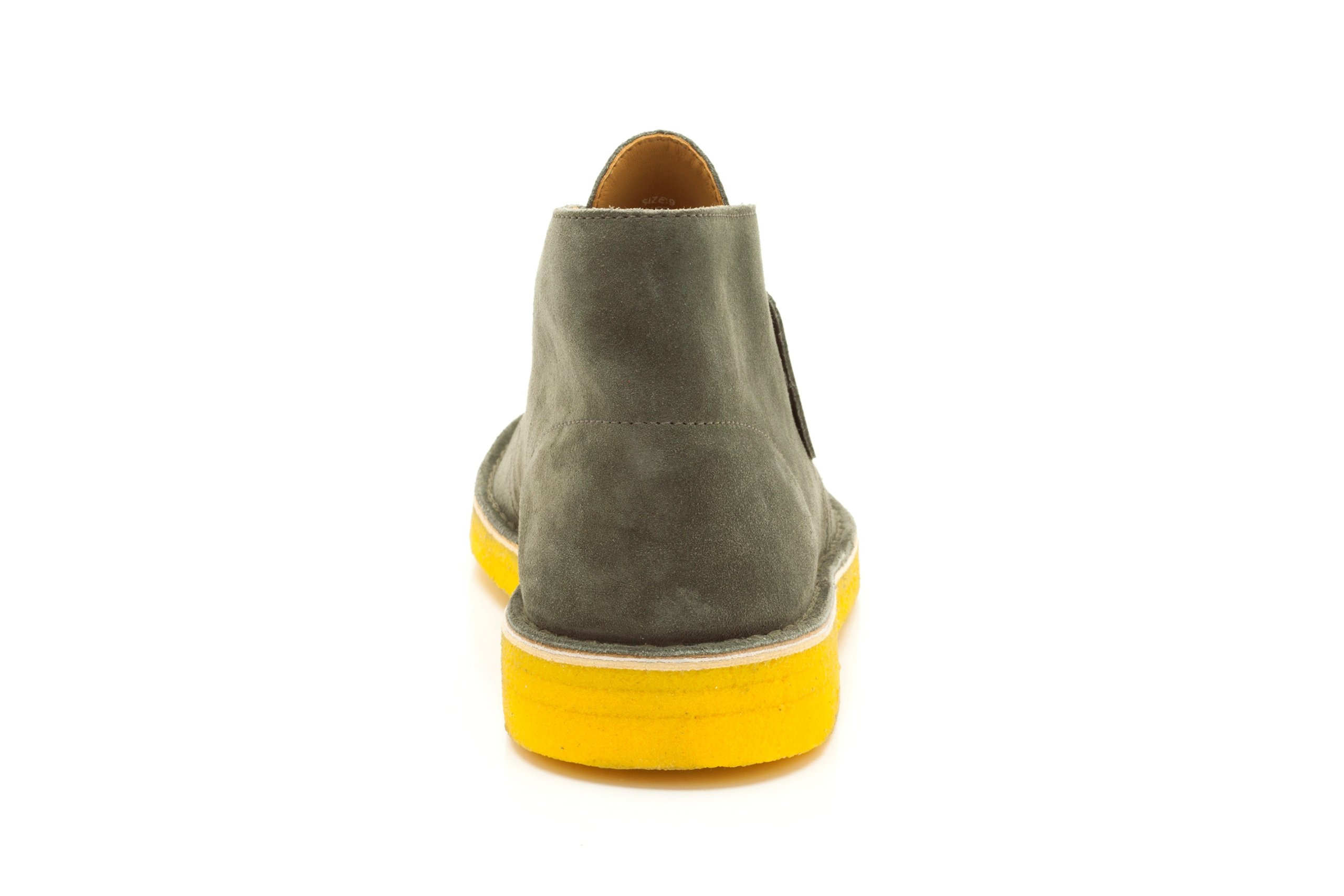 Clarks Men's Desert Boots in Khaki Suede - Comfortable Casual Shoes for Everyday Wear & Outdoor Activities