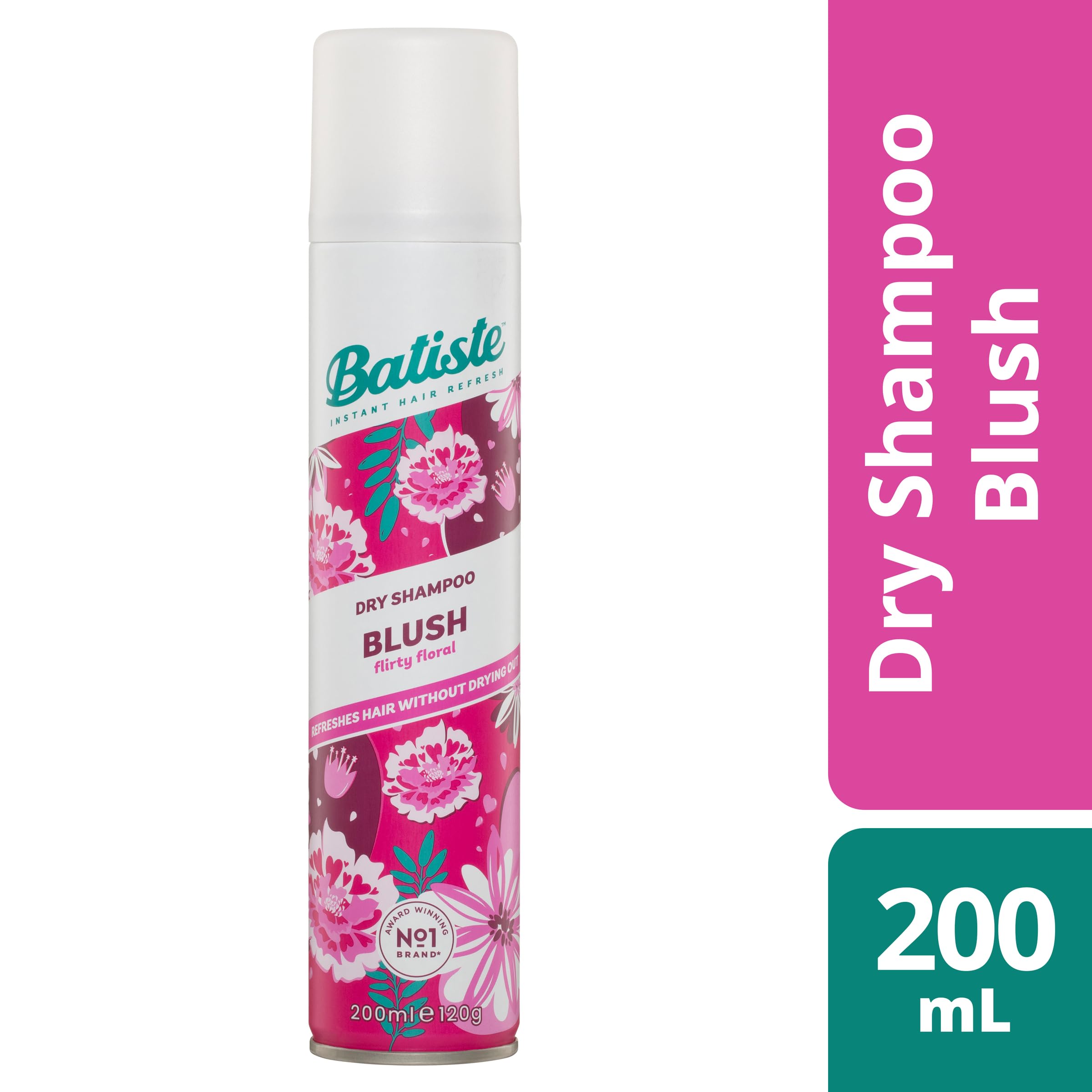 Batiste Dry Shampoo Blush Scent 6.73 oz (6-Pack) - Volumizing & Refreshing Hair Care for Women & Men - Perfect for Travel, Gym & Busy Mornings