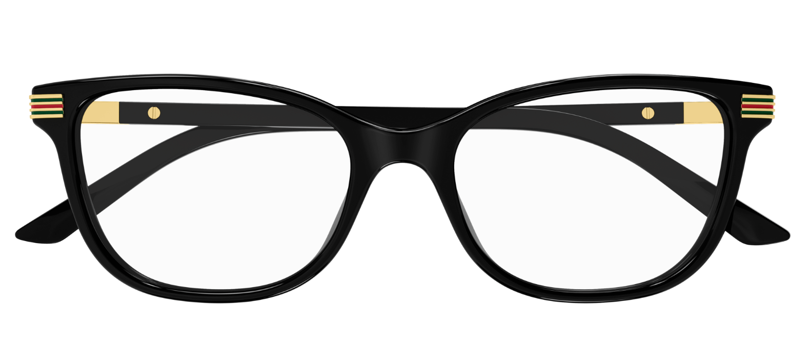 Gucci GG1451O 004 Black Cat Eye Women's Eyeglasses - Stylish Designer Optical Frames for Women | Perfect for Work, Reading & Fashion Accessories
