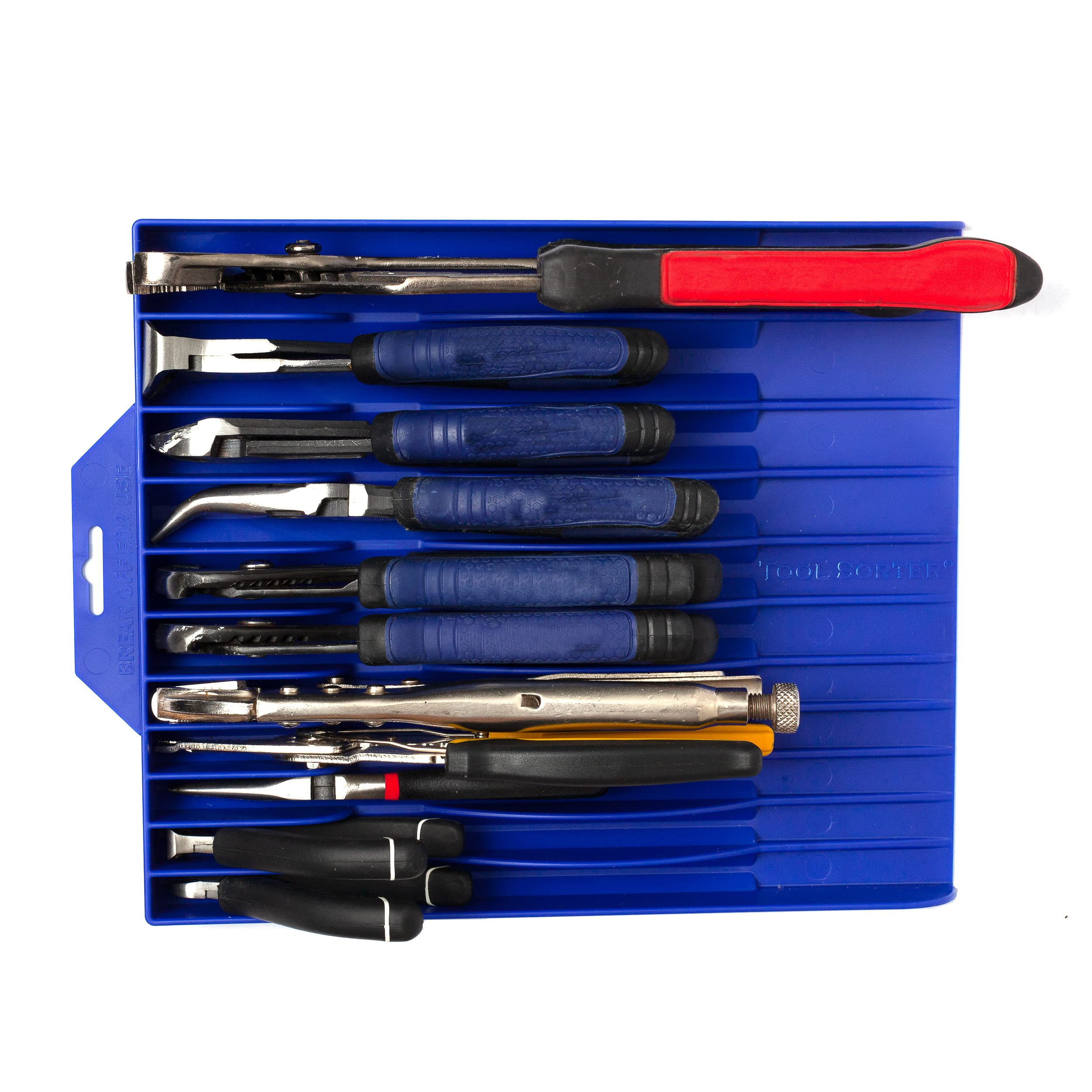 Blue Pliers Organizer - Heavy Duty Tool Storage for Electricians & DIY Projects - Perfect for Workshops, Garages & Toolboxes