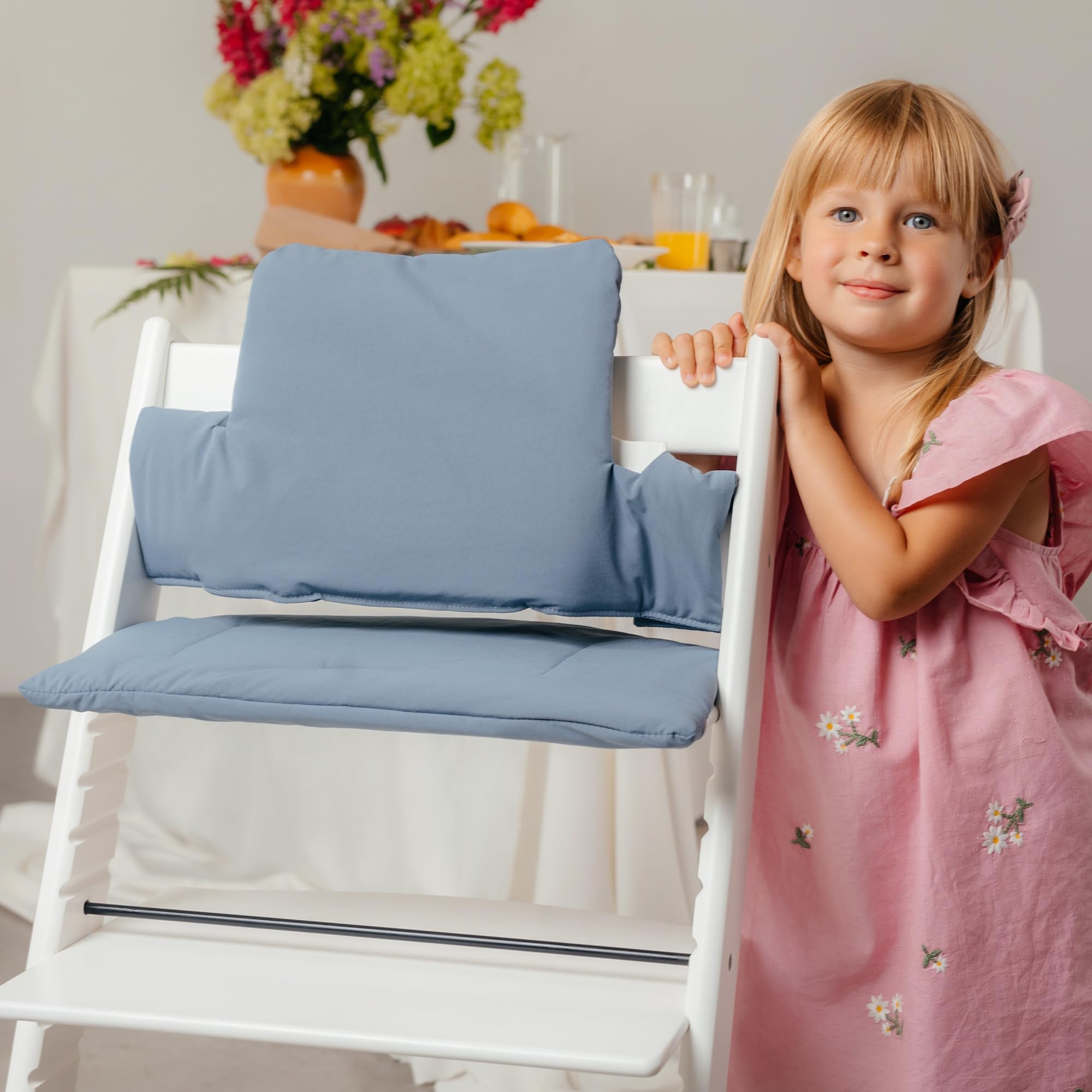 Stokke Tripp Trapp Cushion - Waterproof Baby High Chair Seat for Toddlers - Home & Dining Use