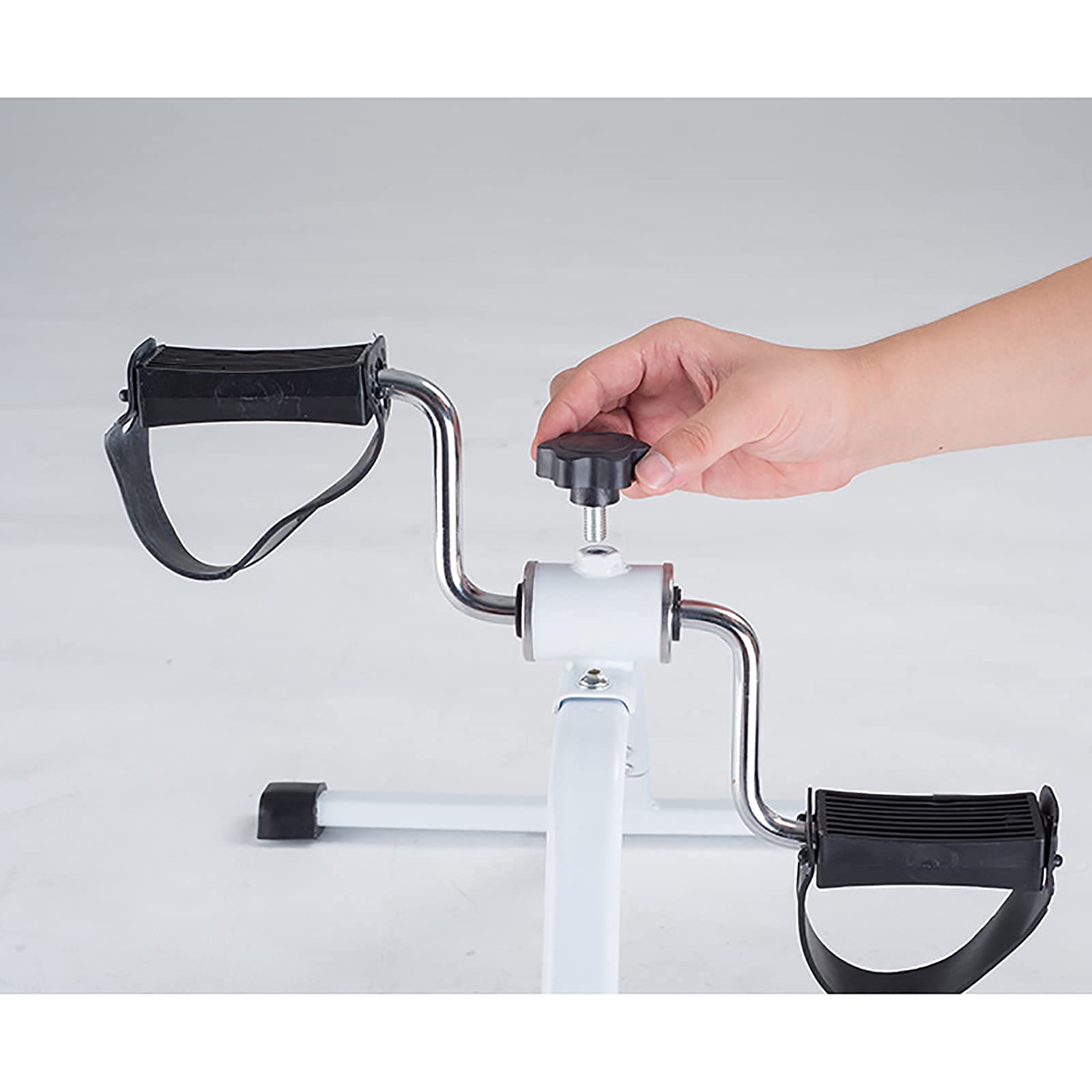 Portable Mini Exercise Bike for Seniors - Stroke Rehabilitation & Physical Therapy Equipment - Home Use Under Desk Pedal Exerciser for Recovery & Fitness Training