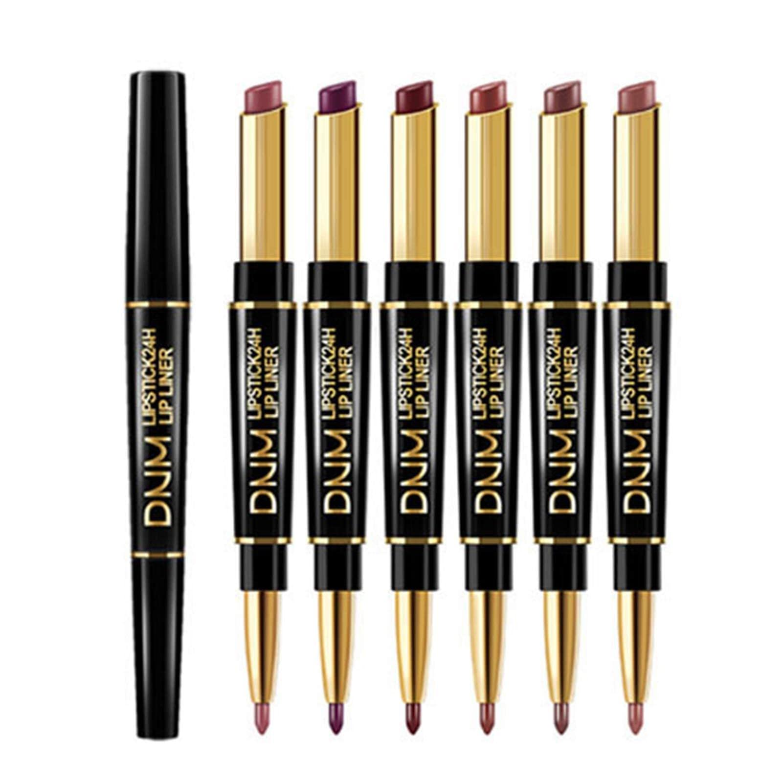 Matte Lip Liner & Lipstick Set - Waterproof, Long-Lasting for Perfect Lip Makeup