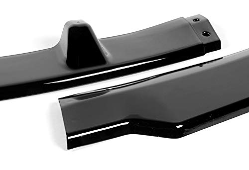 3PCS Front Bumper Body Kit & Spoiler Lip + 6PCS Side Skirt Extensions for 2009-2011 BMW E90 4DR Sedan | Universal 59