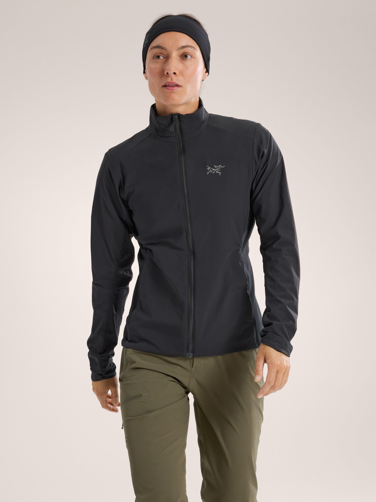 Women's Atom SL Jacket - Lightweight Water-Resistant Hooded Shell for Hiking & Outdoor Adventures - X000009510