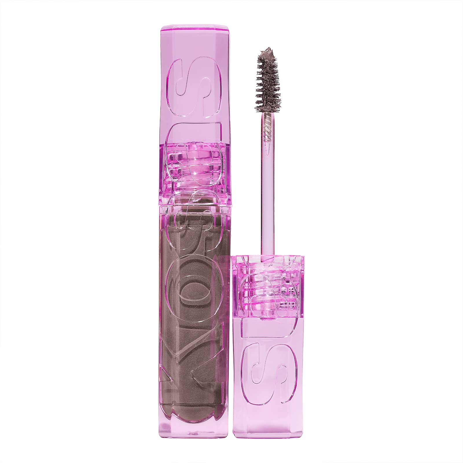 Kosas Air Brow Tinted Gel - Clean & Vegan Eyebrow Makeup for Fluffy, Full Brows | Long-Lasting Grey Tint | Perfect for Everyday Natural Look & Special Occasions