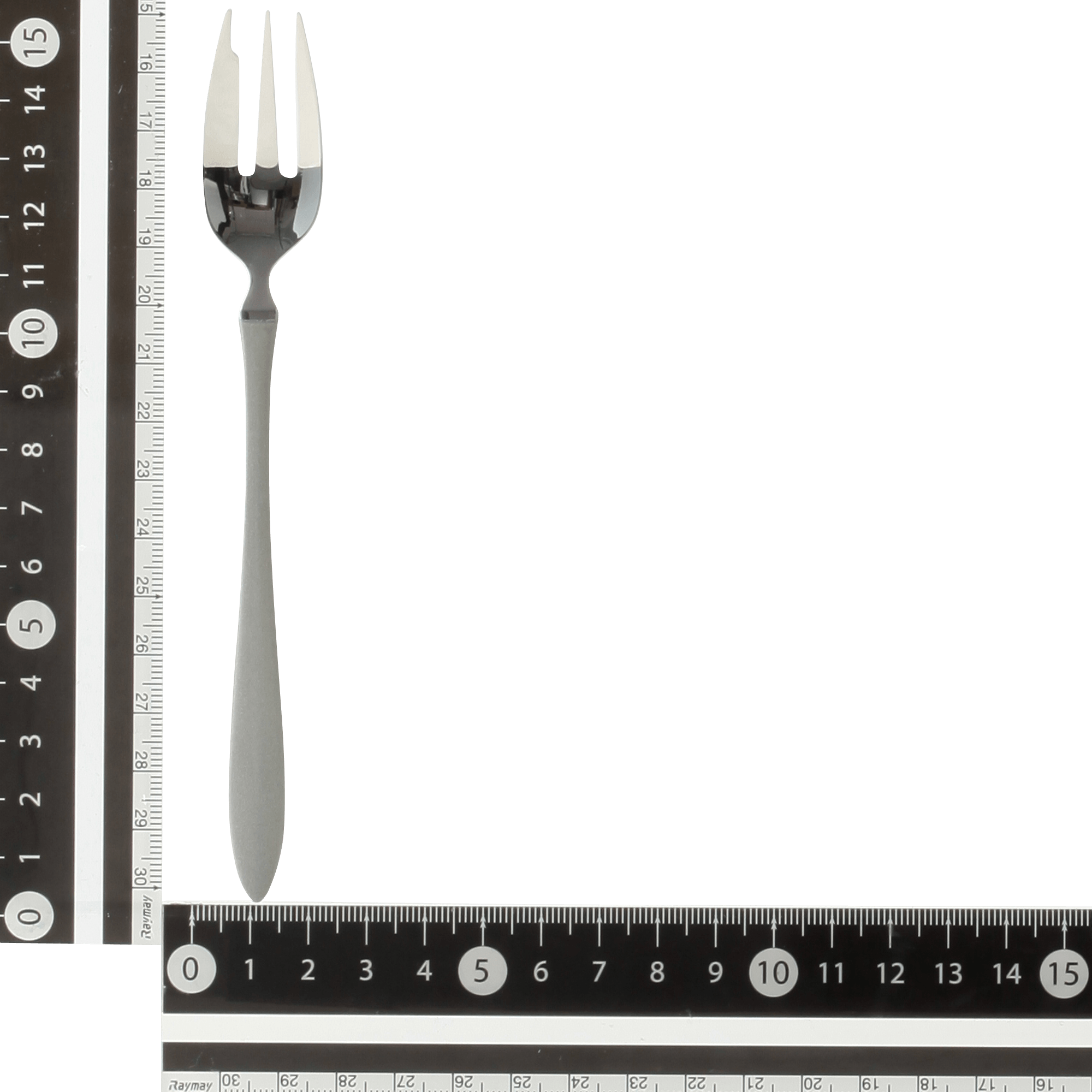Limoa Silver Cake Forks - Elegant Dessert Utensils for Birthday Parties, Weddings & Afternoon Tea
