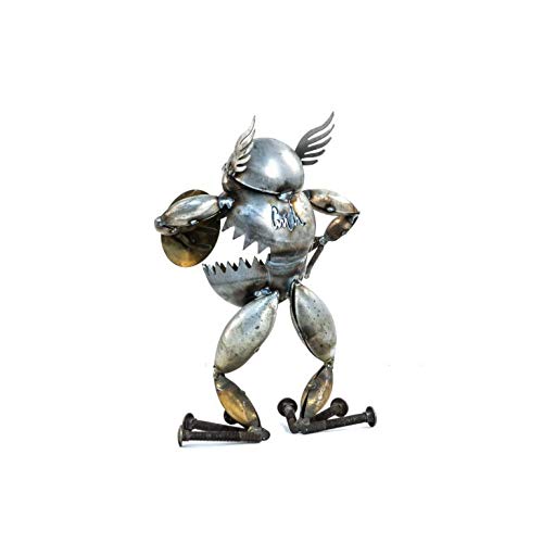 12 Inch Tall Sugarpost Gnome Be Gone Captain America Statue - Perfect for Marvel Fans, Home Decor, and Gift Giving