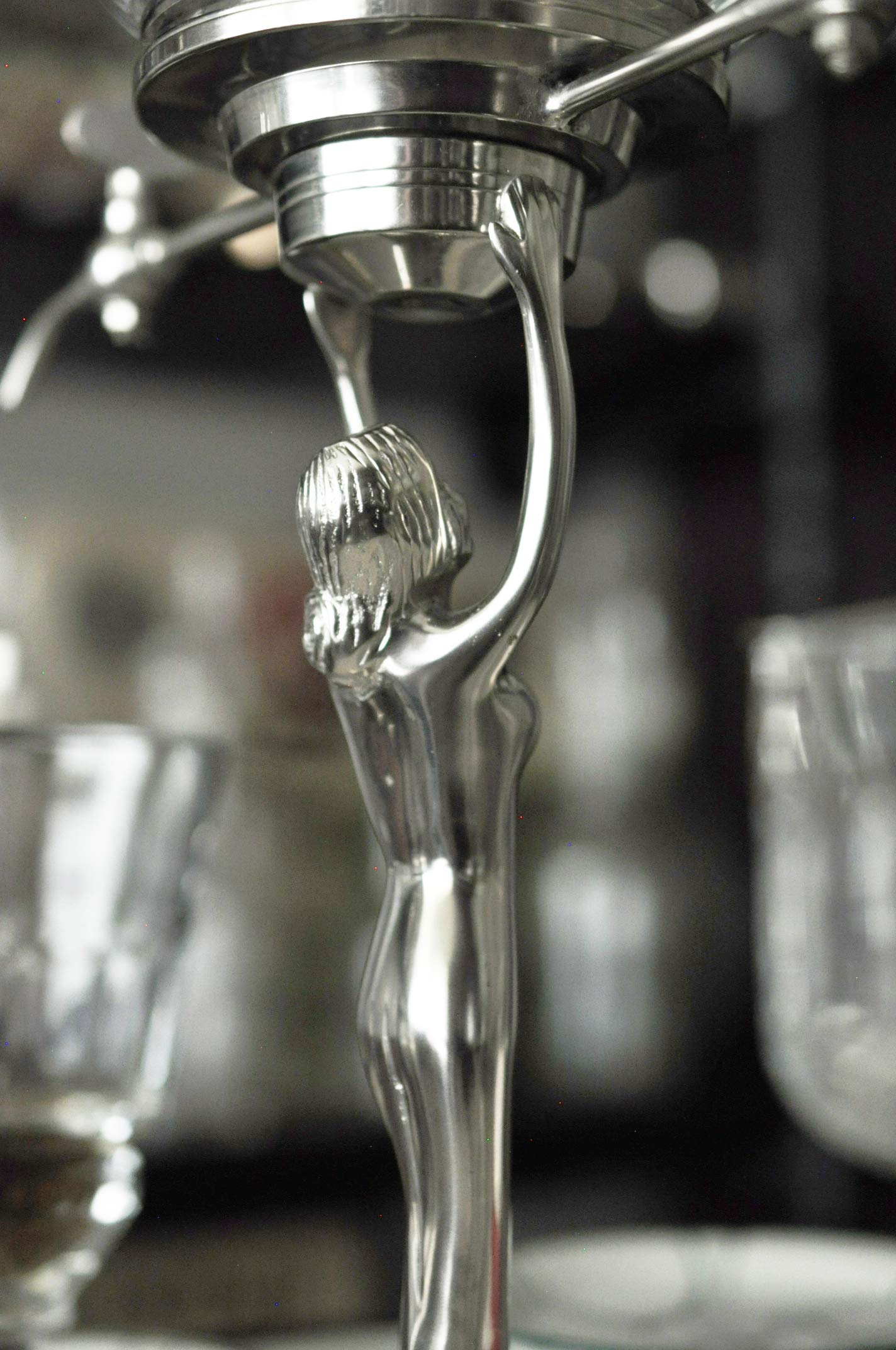 Premium Lady Absinthe Fountain with 2 Spouts - Elegant Antique-Style Absinthe Dripper for Home Bar & Cocktail Parties - Perfect for Traditional Absinthe Preparation & French-Inspired Entertaining