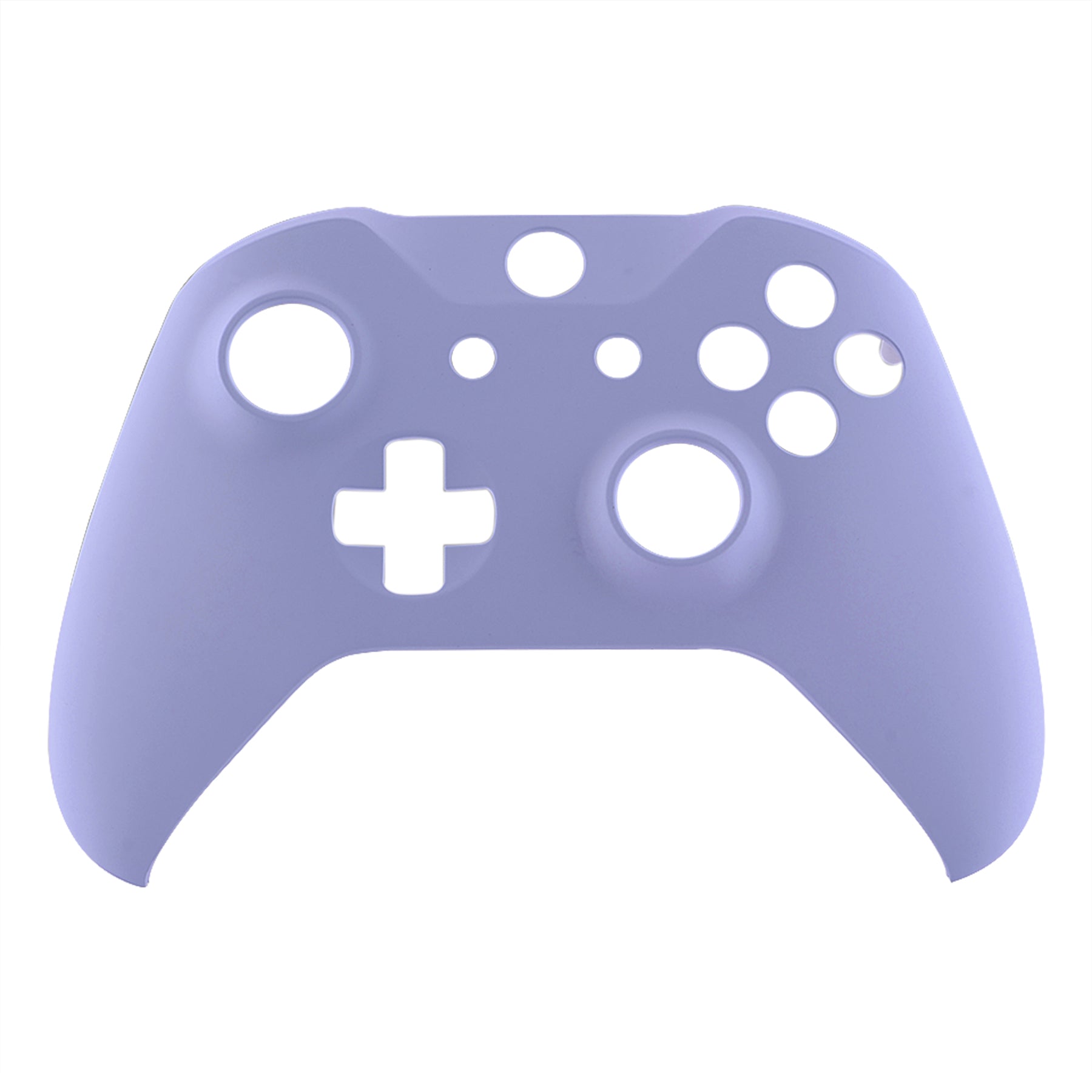eXtremeRate Light Violet Replacement Faceplate Cover & Front Housing Shell Case for Xbox One S & Xbox One X Controller (Model 1708) - Gaming Accessory for Customization & Protection - Perfect for Gaming Enthusiasts & Streamers