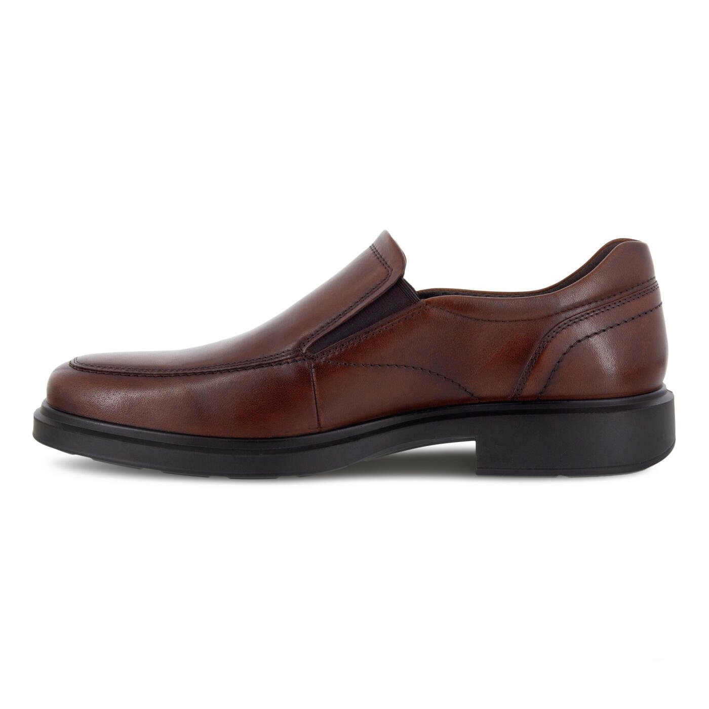ECCO HELSINKI 2.0 Apron Toe Slip-On Loafers for Men - Comfortable Casual Shoes for Work, Office & Daily Wear
