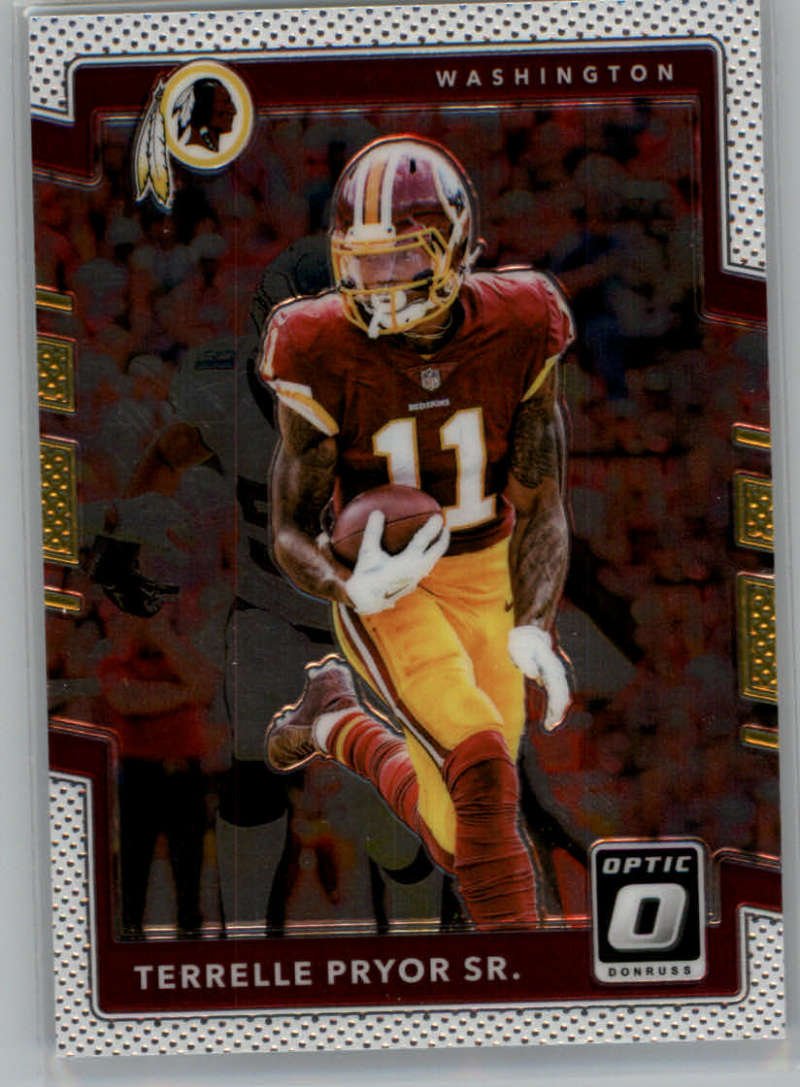 2017 Donruss Optic Football Card #23 Terrelle Pryor Sr. Washington Football Team - NFL Collectible for Fans & Sports Memorabilia Enthusiasts