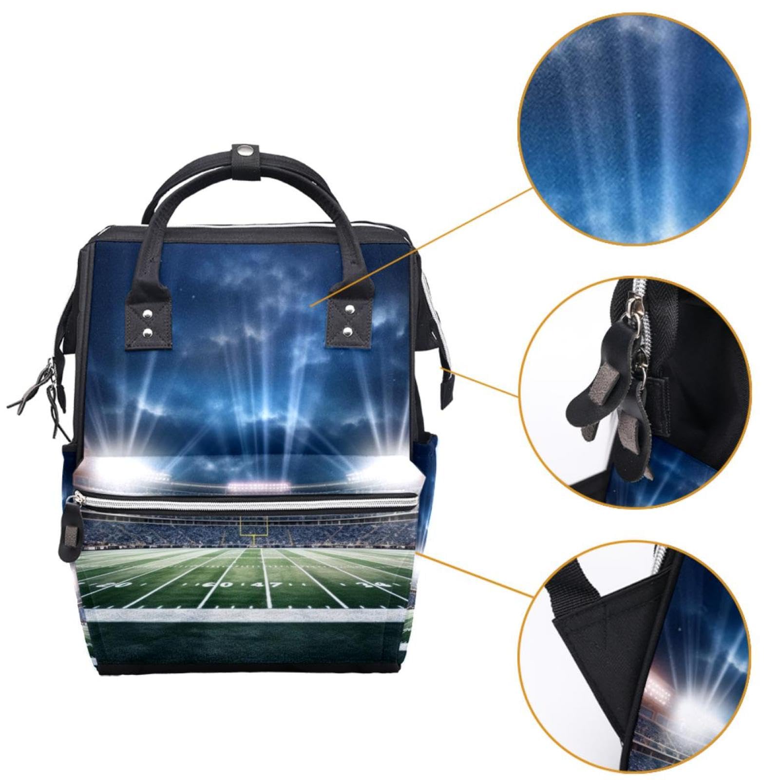 Best Travel & Work Backpack for Men & Women - Durable Laptop Backpack with USB Charging Port - Perfect for Commuting, College, Hiking & Football Games