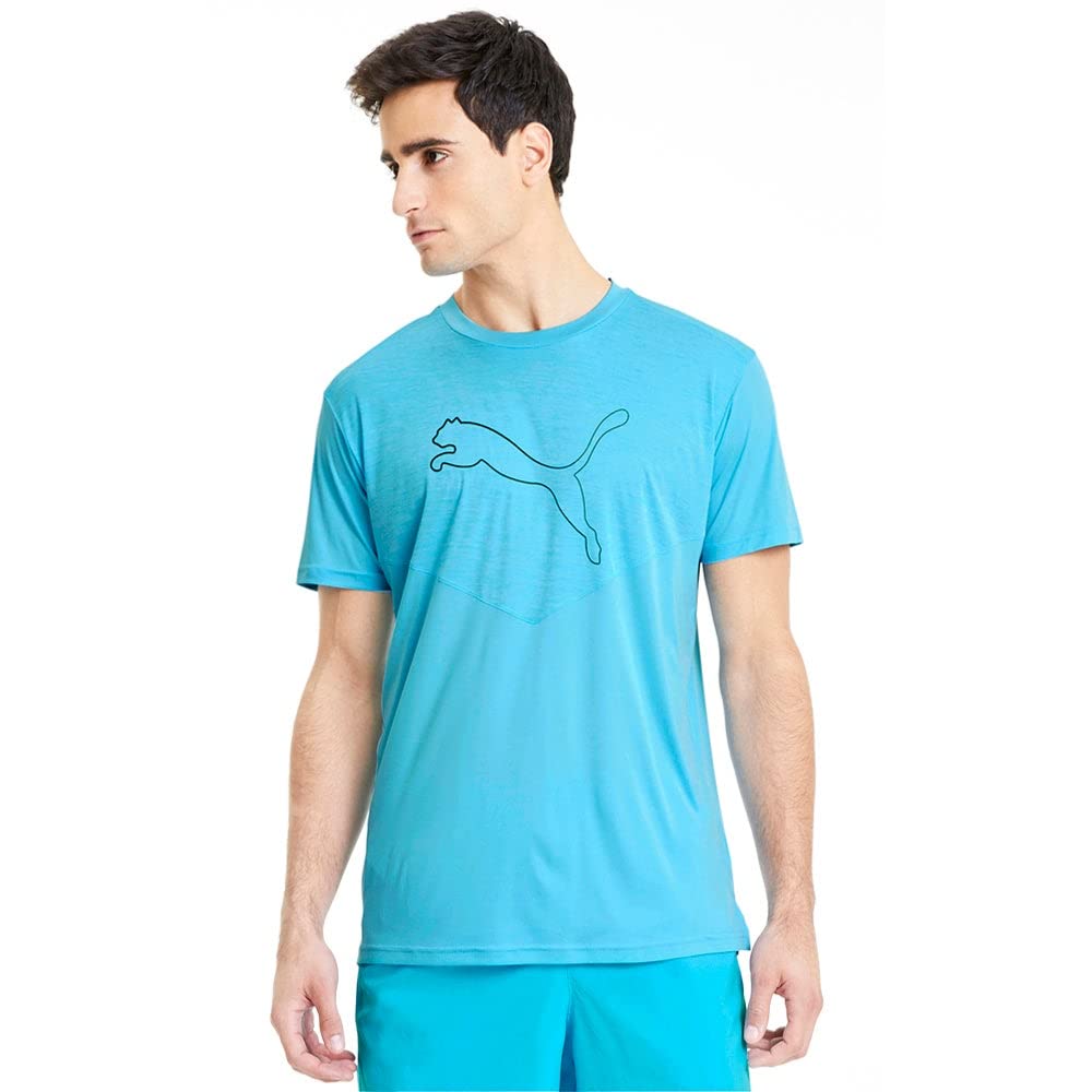 PUMA Men's Reactive Tech T-Shirt - Moisture-Wicking Athletic Performance Shirt for Running, Gym & Casual Wear