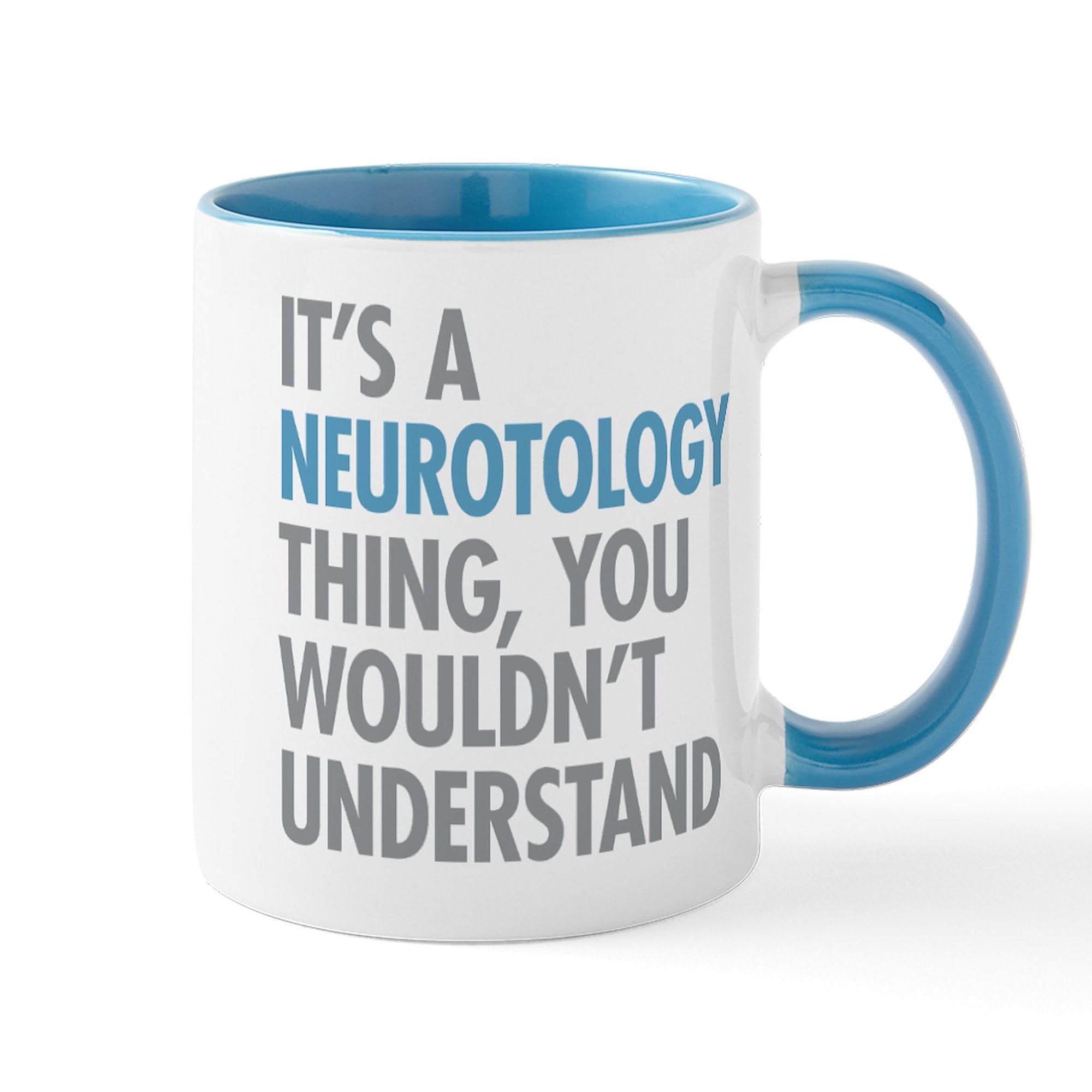 Neurotology Themed 11 oz (325 ml) Ceramic Coffee Mug - Perfect for Doctors, Nurses & Medical Students - Great Gift for Neurology Enthusiasts & Office Use