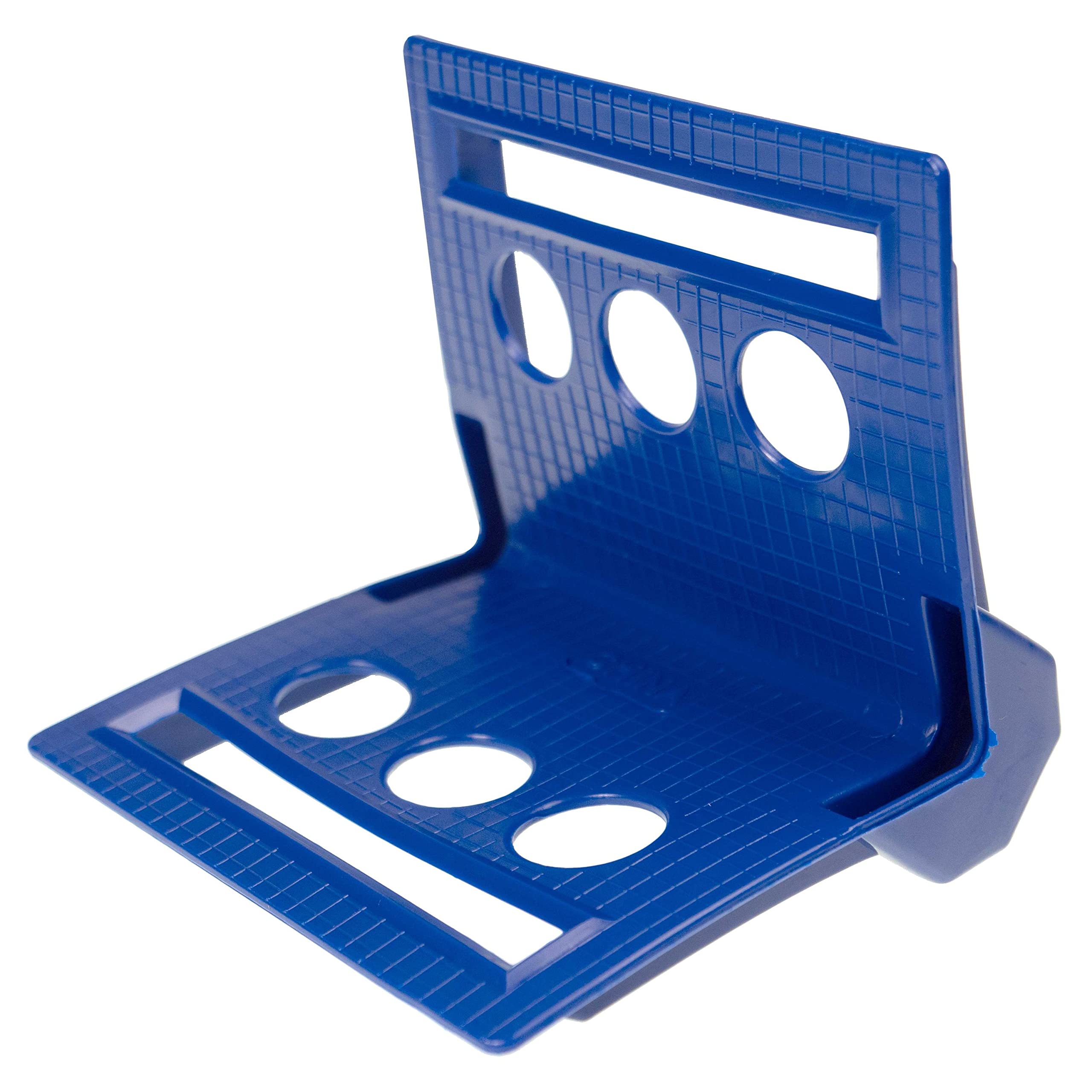 US Cargo Control Blue Plastic Corner Protectors - 4 Inch Wide Webbing Compatible for Cargo & Strap Protection - Prevent Edge Damage & Extend Strap Lifespan - 100 Pack - Ideal for Shipping, Moving & Trucking Applications