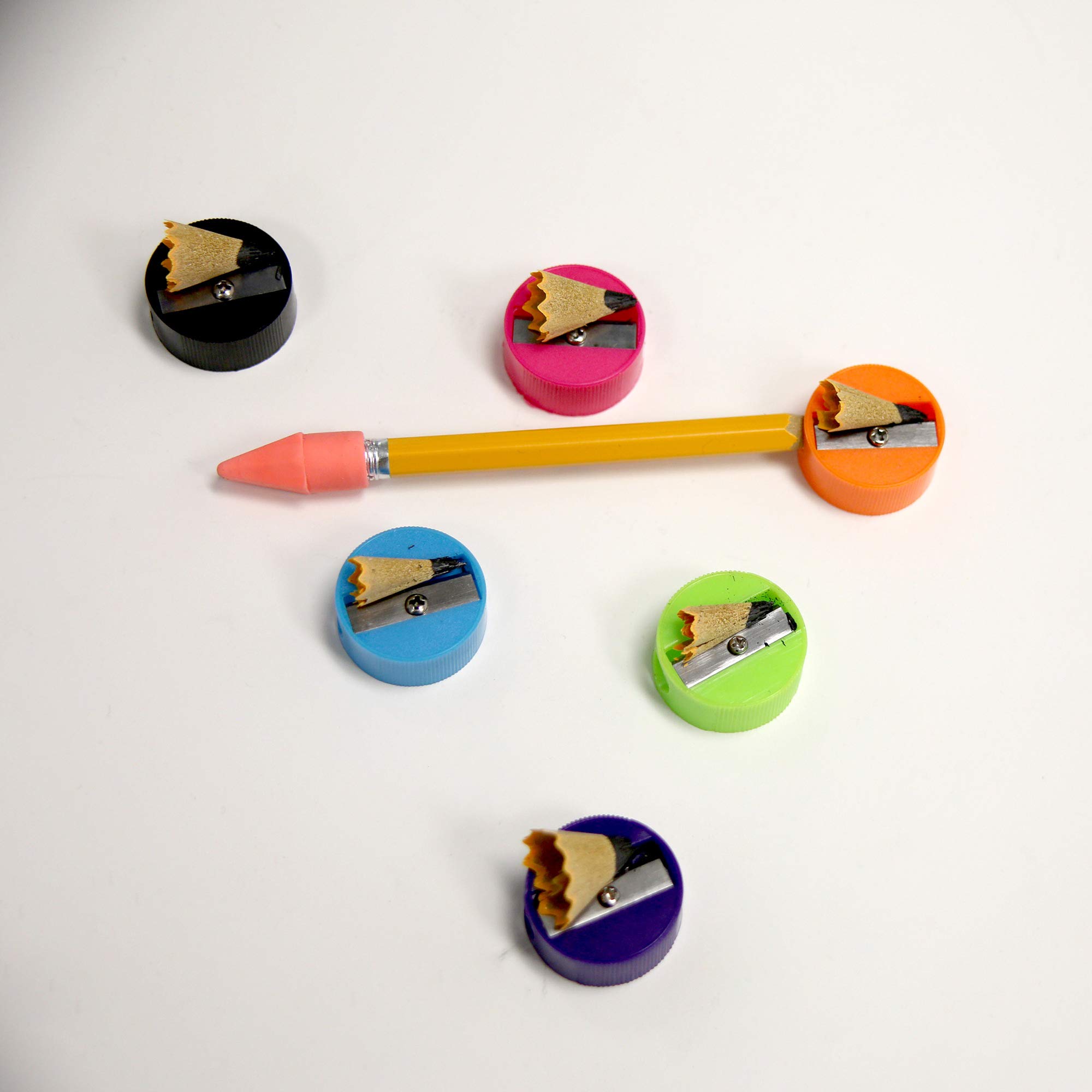 BAZIC Single Hole Pencil Sharpener - Round Blade Sharpener for Standard Pencils & Crayons (288 Pack) - Perfect for School, Office & Art Supplies