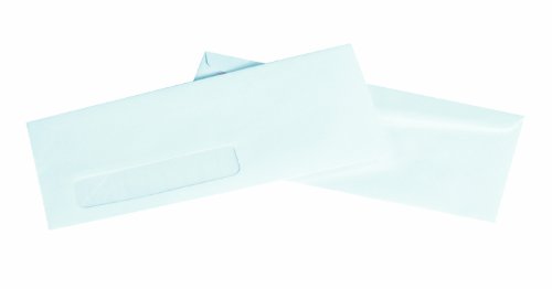 Aviditi #10 Window Business Envelopes, 4 1/8 x 9 1/2 Inches, Pack of 2500, Self-Sealing Gummed Flap for Mailing, Billing & Office Documents - Perfect for Business Correspondence, Invoices & Mailing Letters